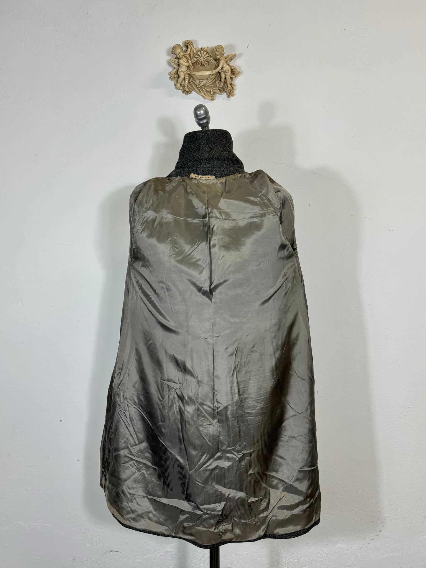 manteau de laine vintage pour femmes « S »