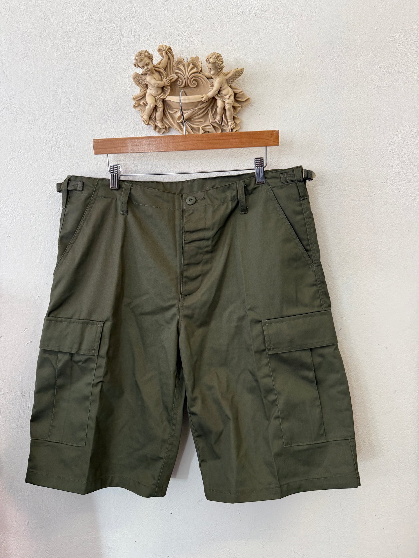 Military Green Cargo Short