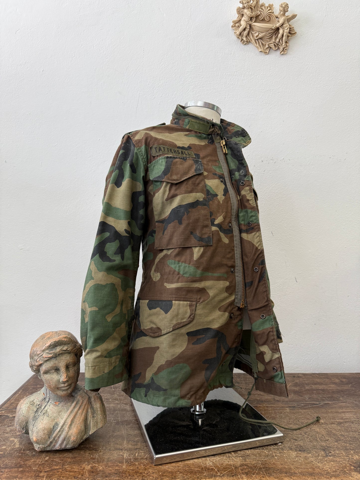 Vintage Woodland Field Jacket M65 Us Army “XS/S”
