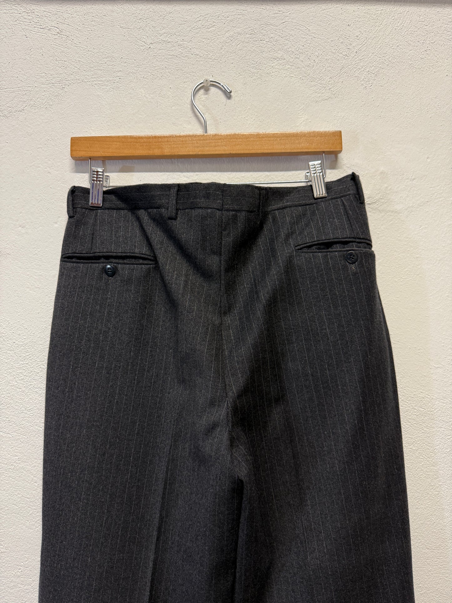 Vintage Grey Pinstripe Pants “W31”