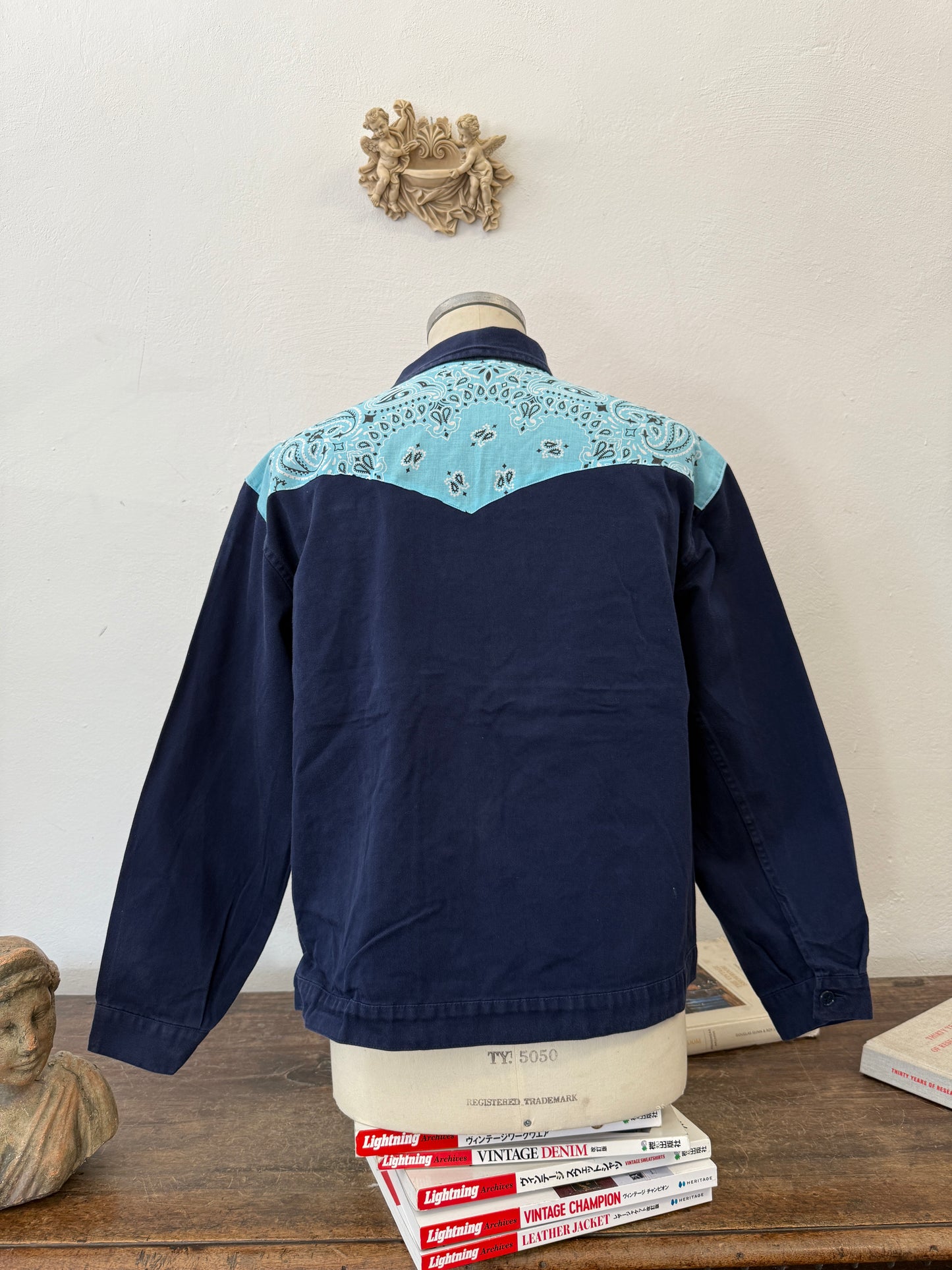 Vintage 90’s Bandana Workwear Jacket “L”