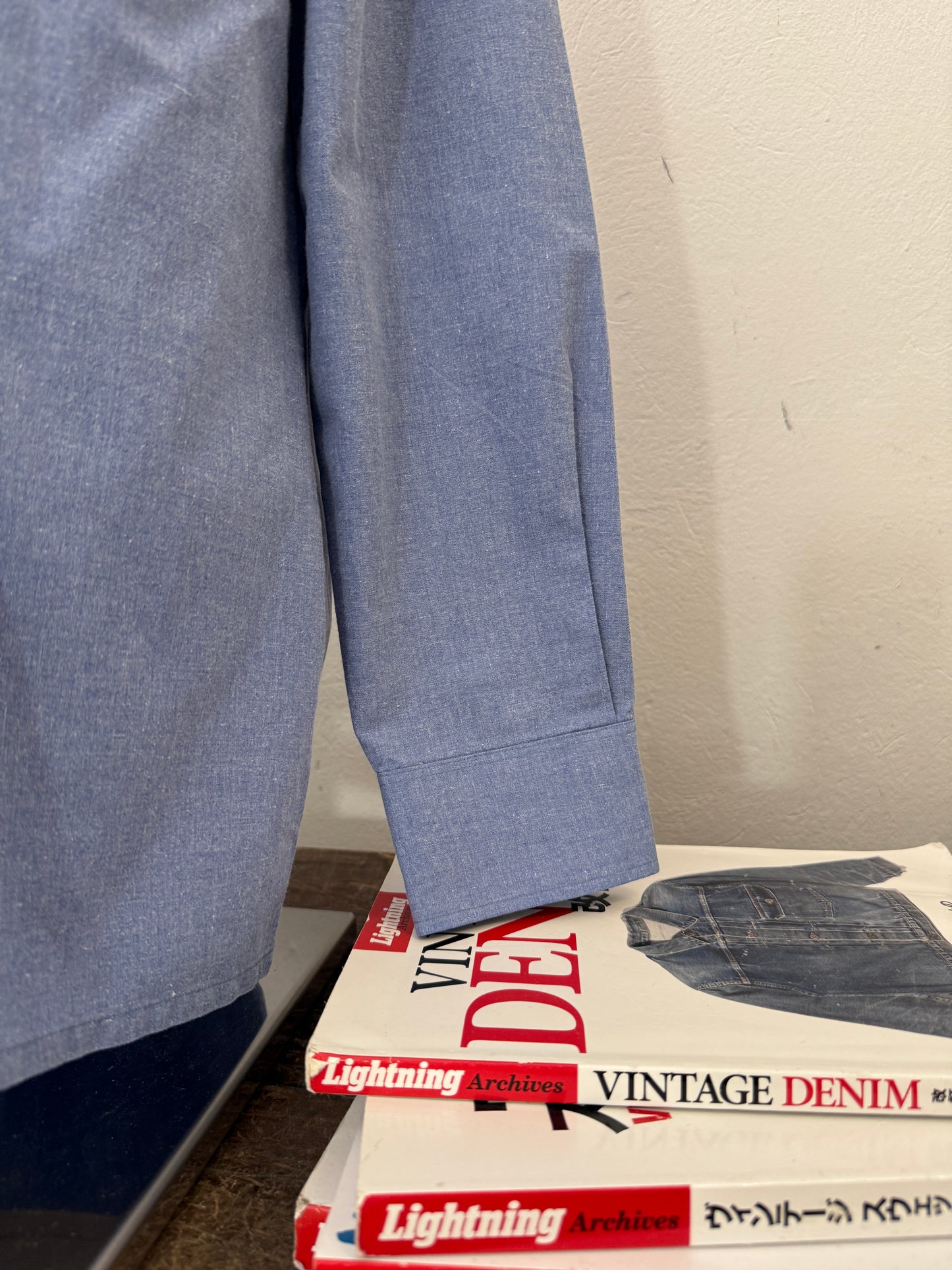 Vintage 90’s Italian Navy Shirt “M/L”