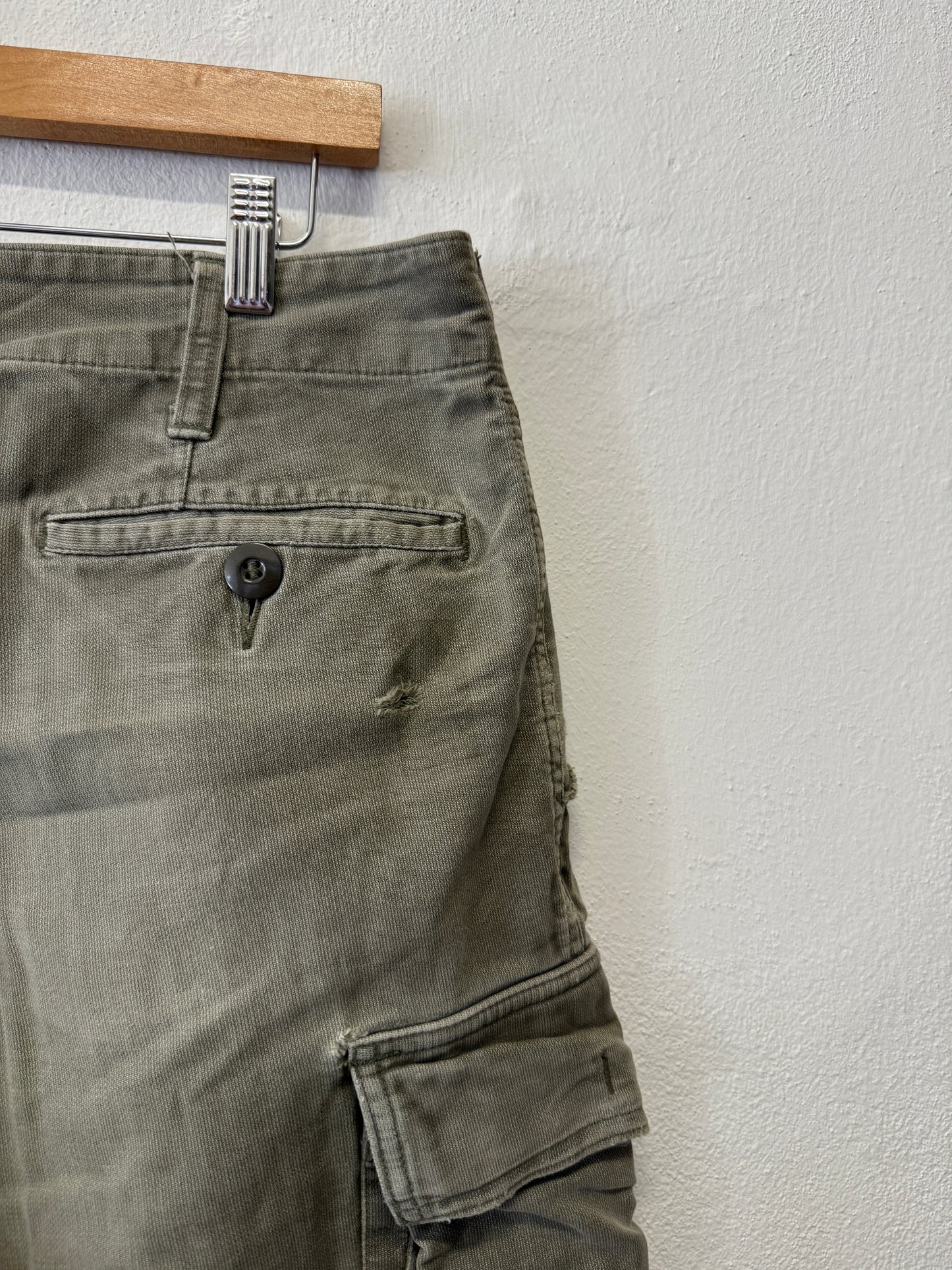 Vintage 80’s German Army Moleskin Cargo Pants “W33”