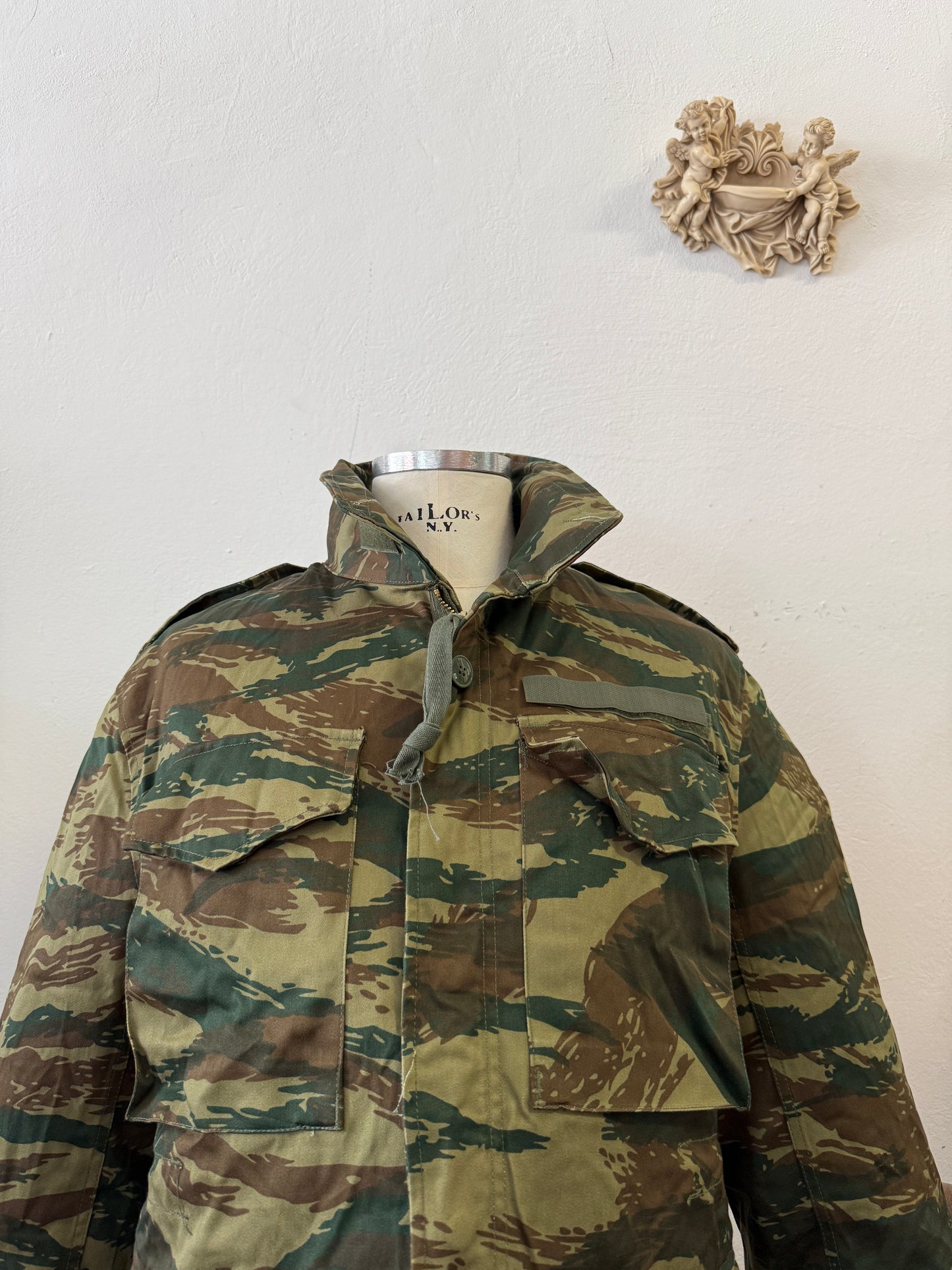 Vintage Greek Army Field Jacket M65 With Liner “L”