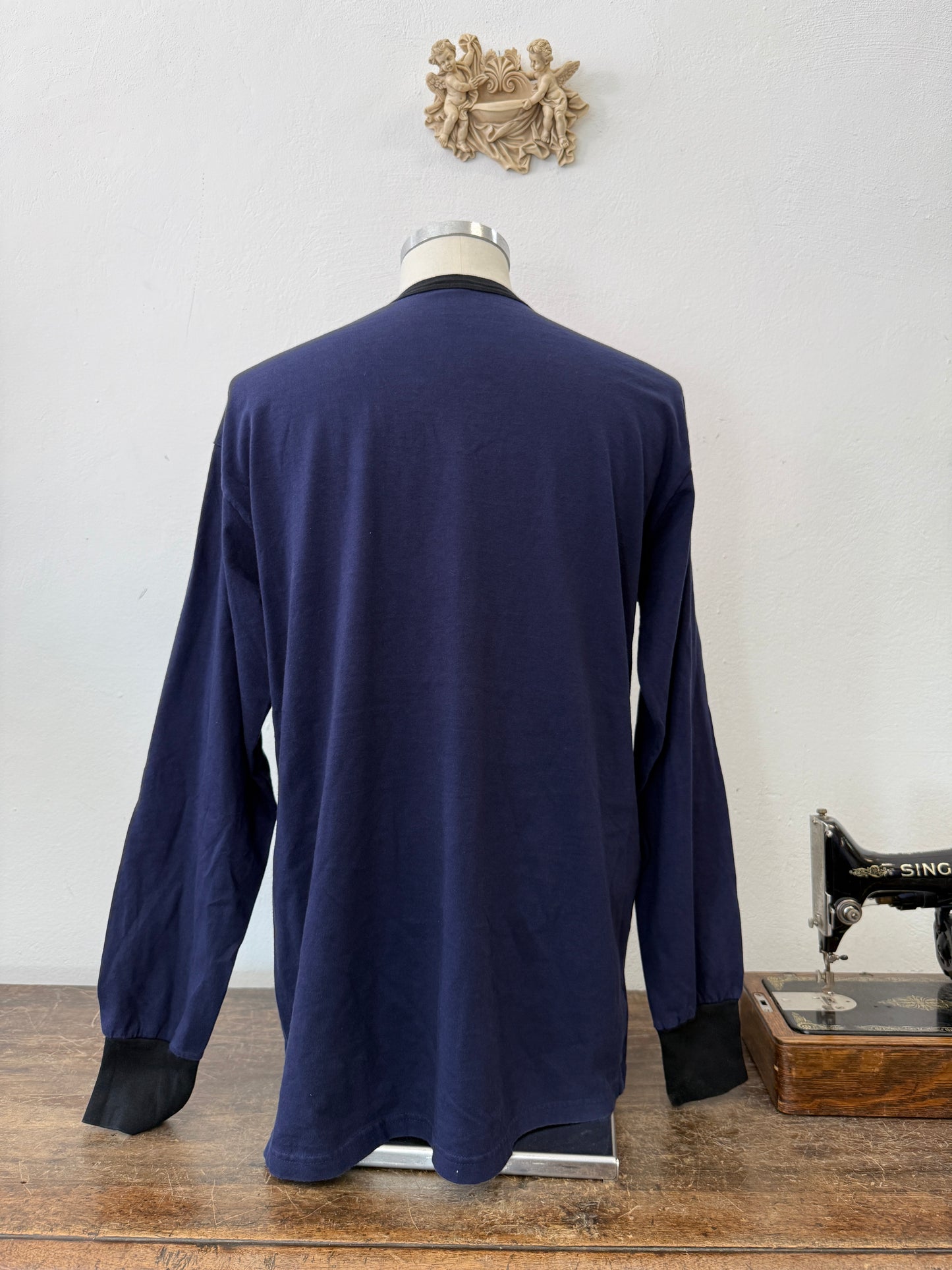 Vintage British Navy Long Sleeve Tee “XL”