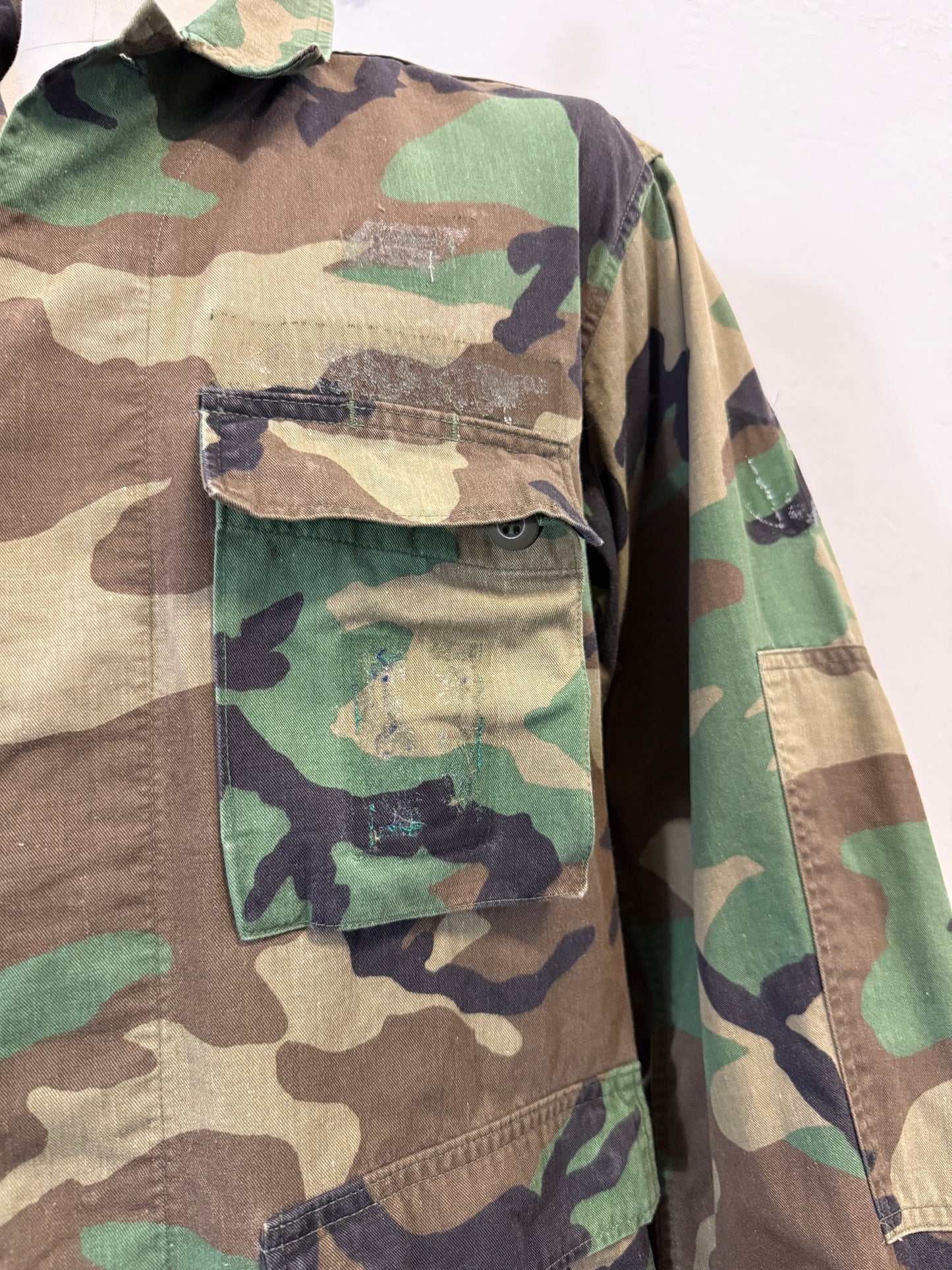 Vintage Woodland Jacket Us Army “M”