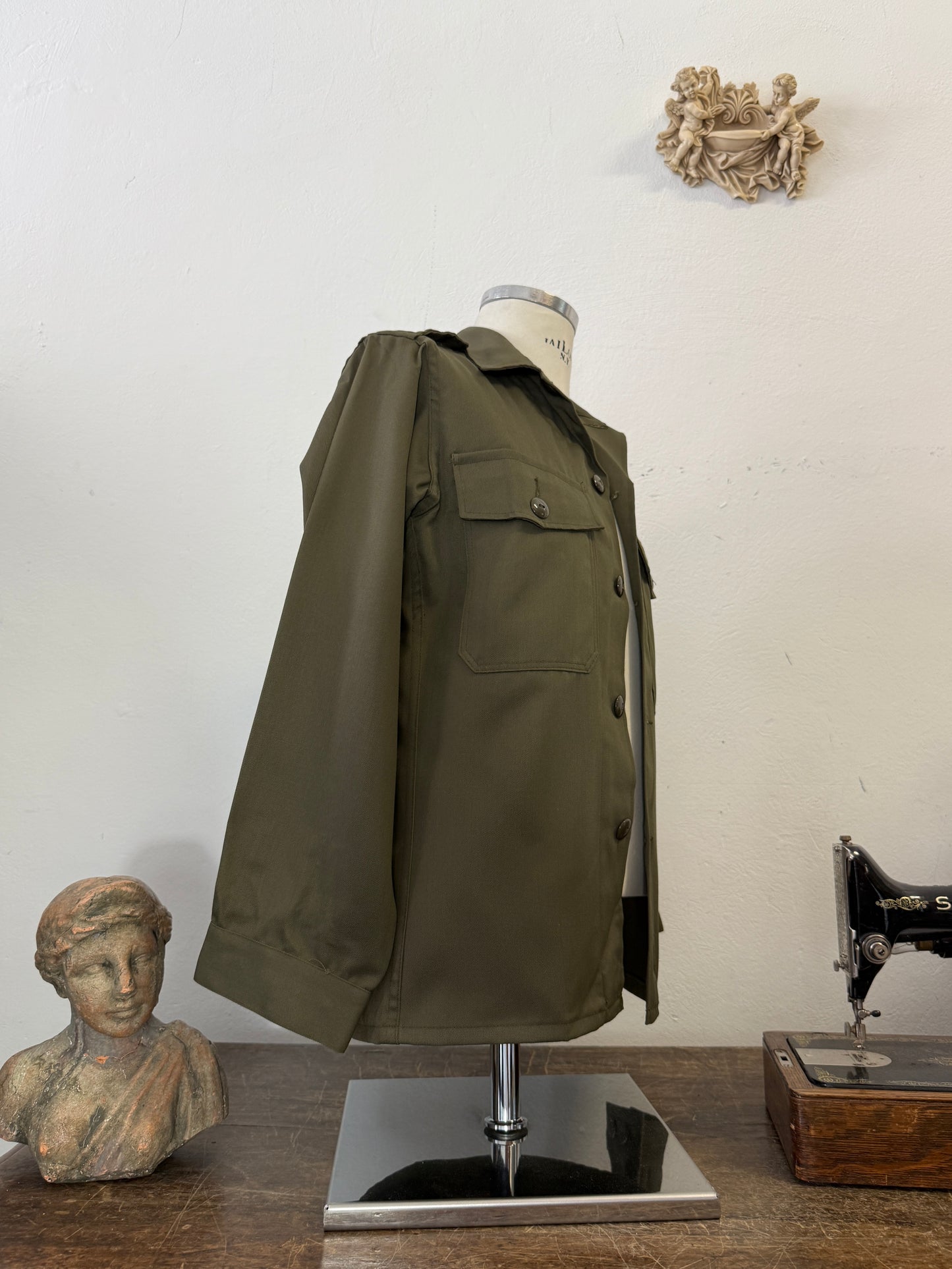 Vintage Austrian Army 80’s Overshirt “S