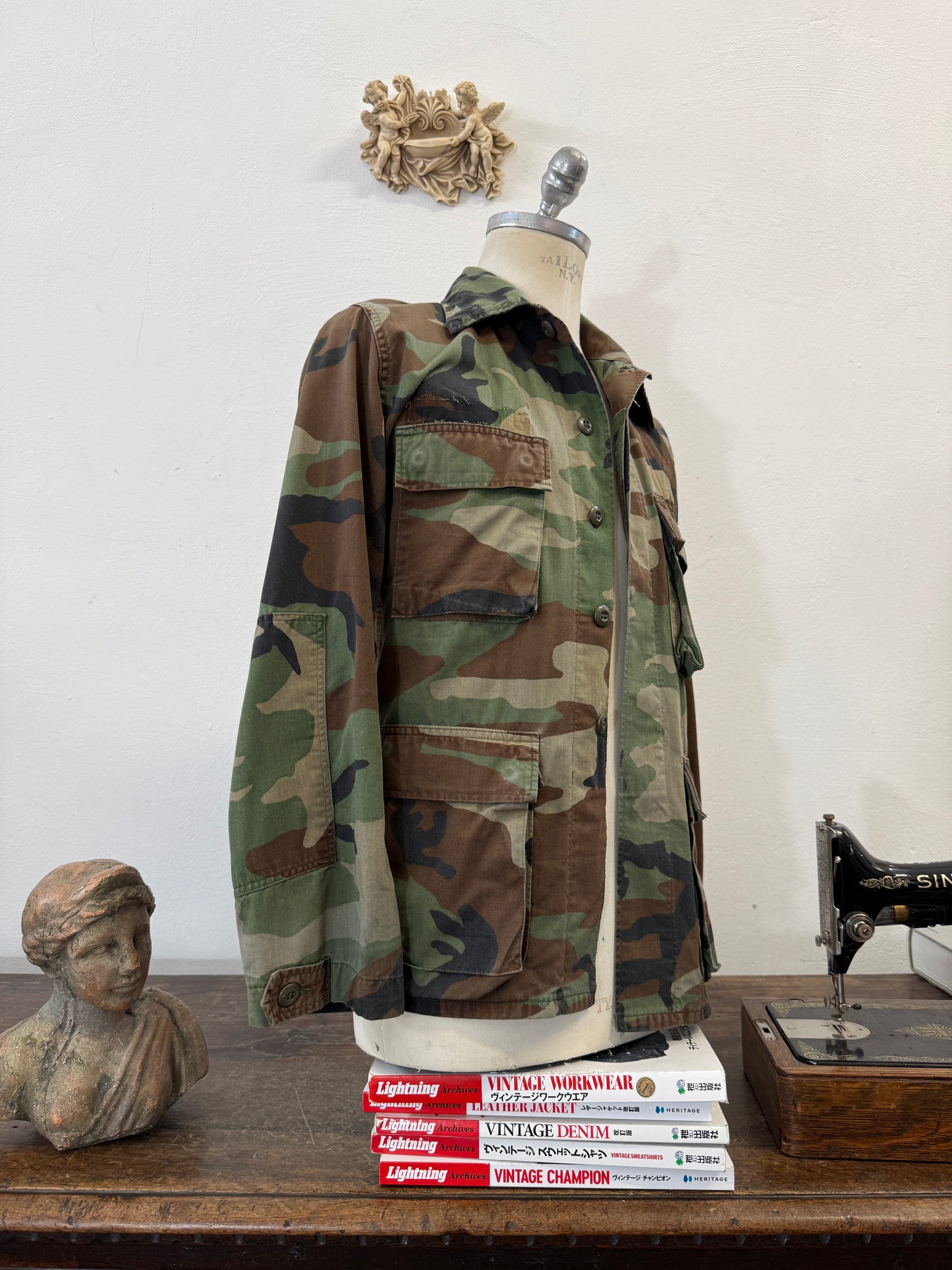 Vintage Woodland Jacket Us Army “M”