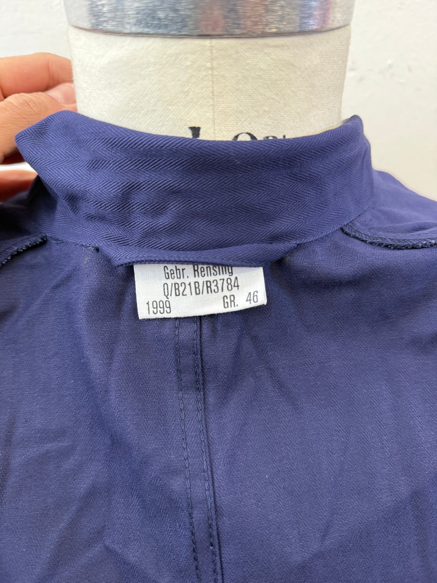 Deadstock 90’s German Army Work Jacket HBT “S/M”