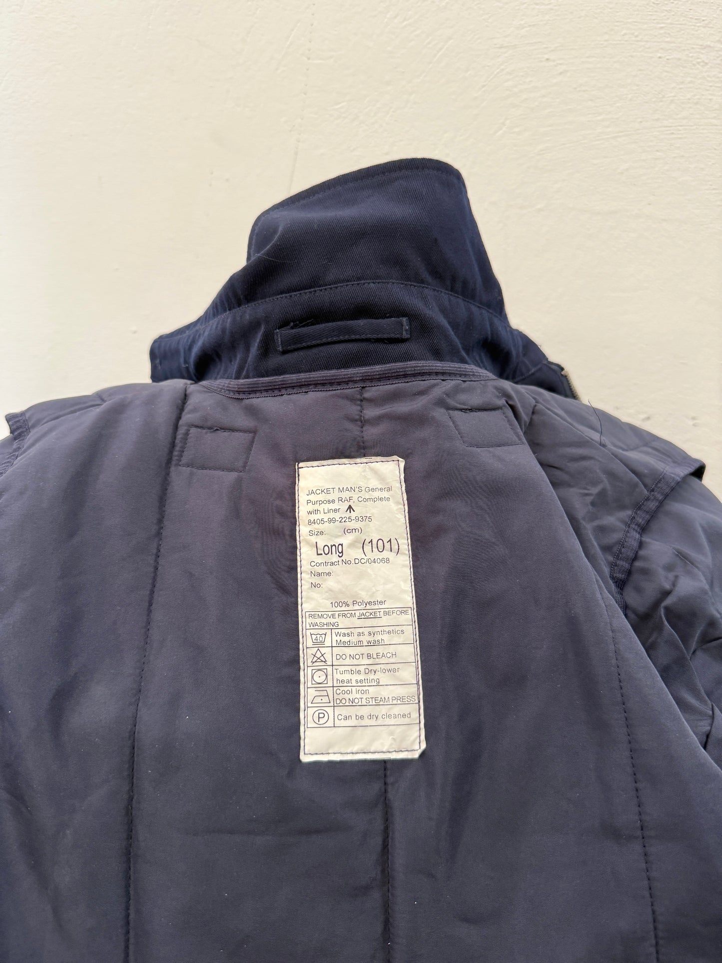 Vintage Royal Air Force Bomber Jacket With Liner “L”