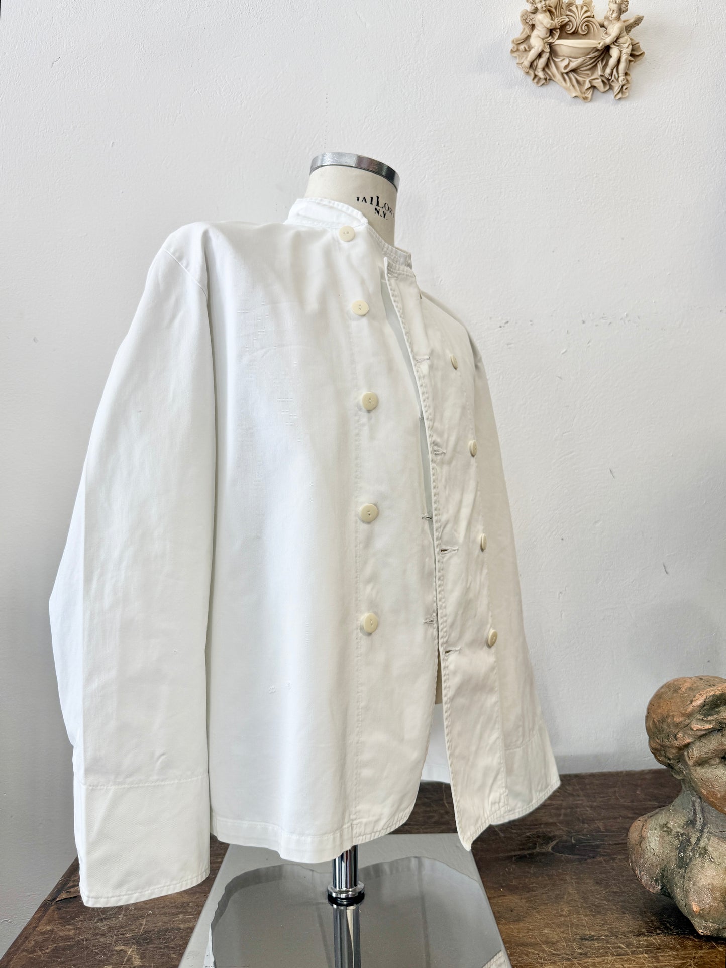 Vintage 1960s Vintage French Chef Jacket – Adolphe Lafont “L”
