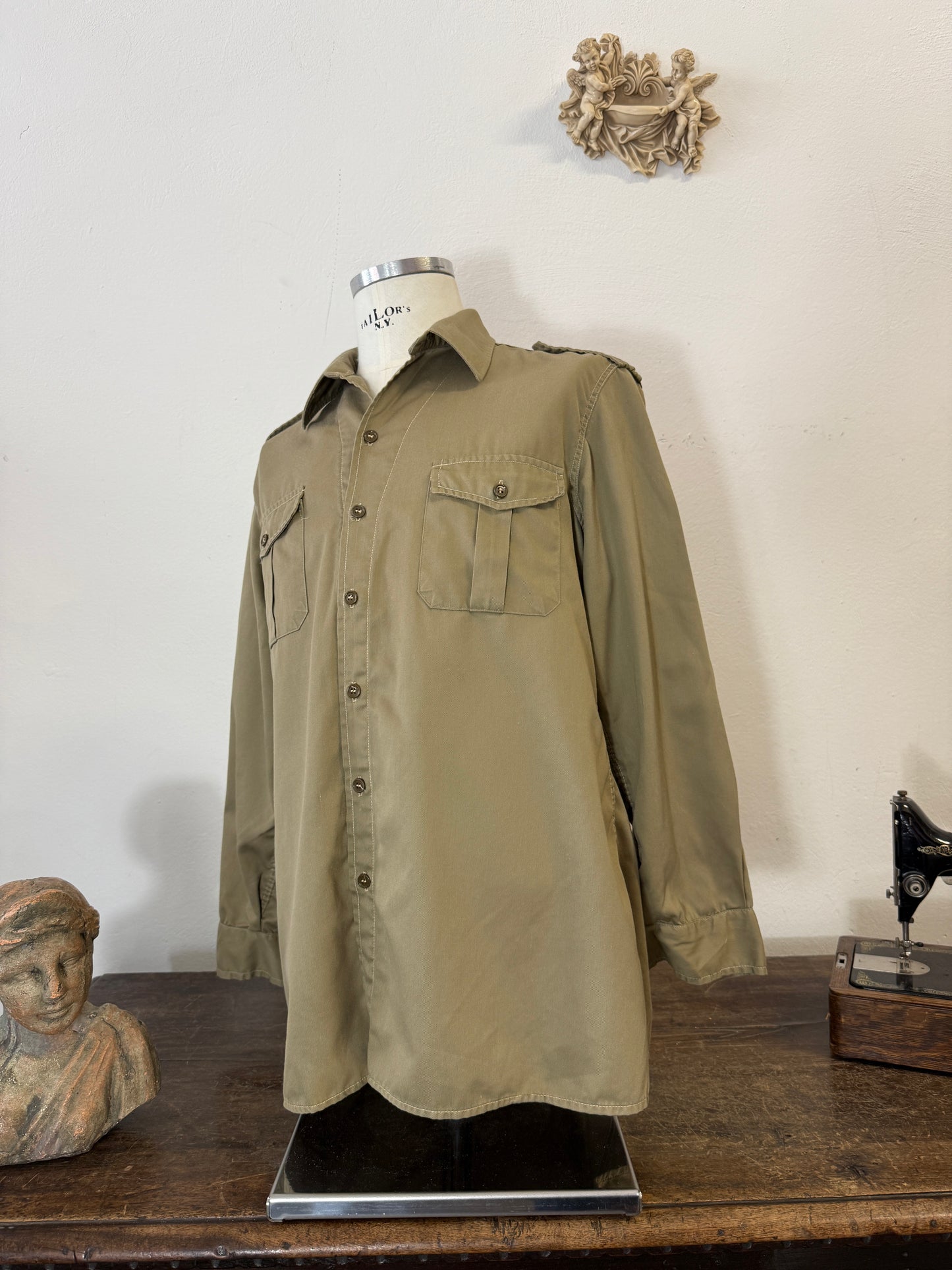 Vintage Italian Army Shirt “M”