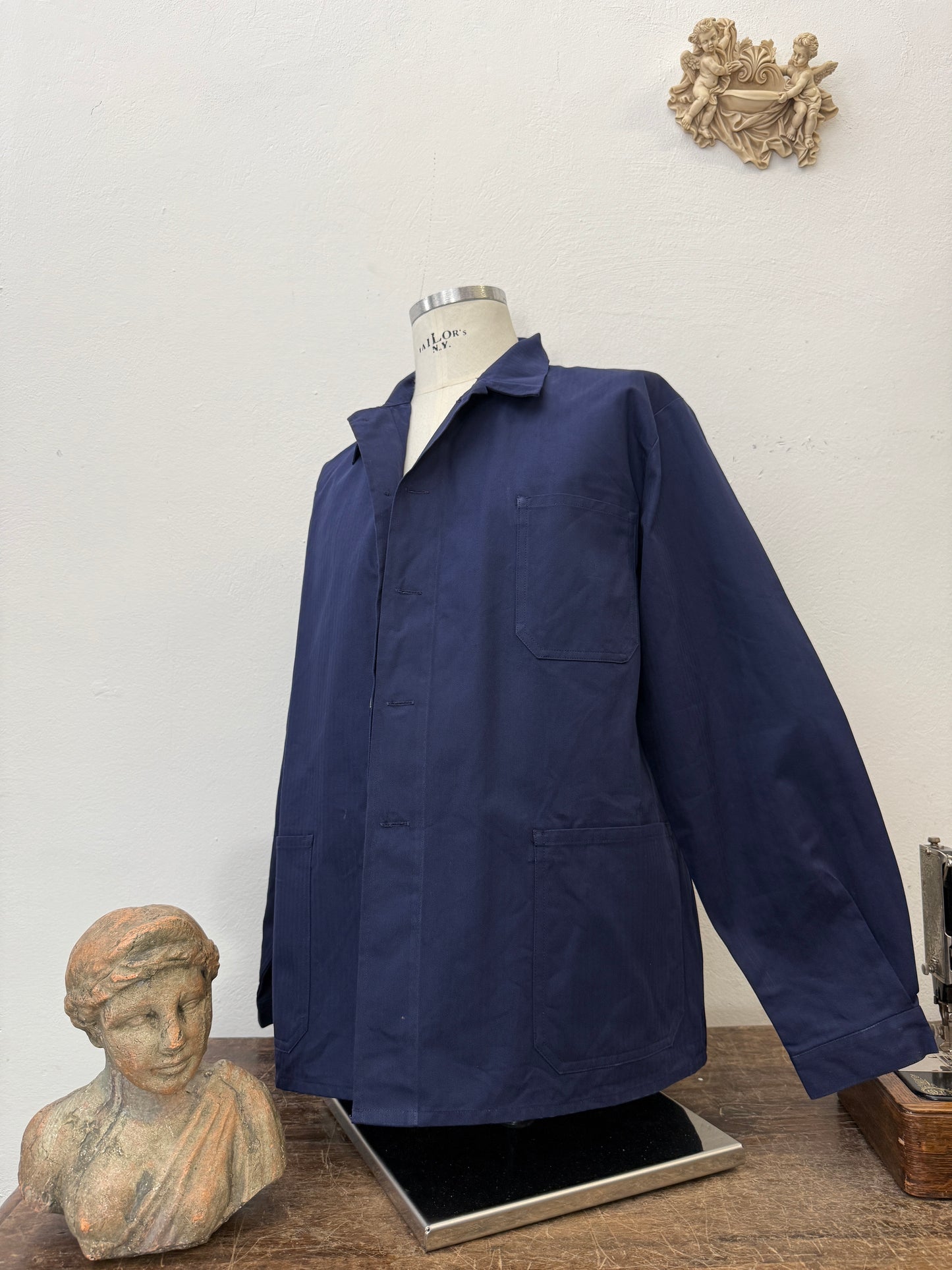 Vintage 90’s German Army Work Jacket HBT “XL”