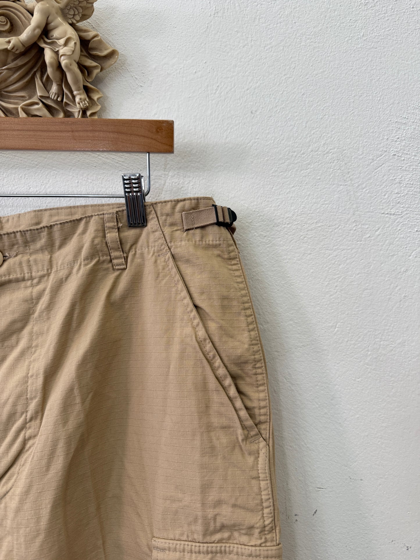 Beige Cargo Short Ripstop “W35”