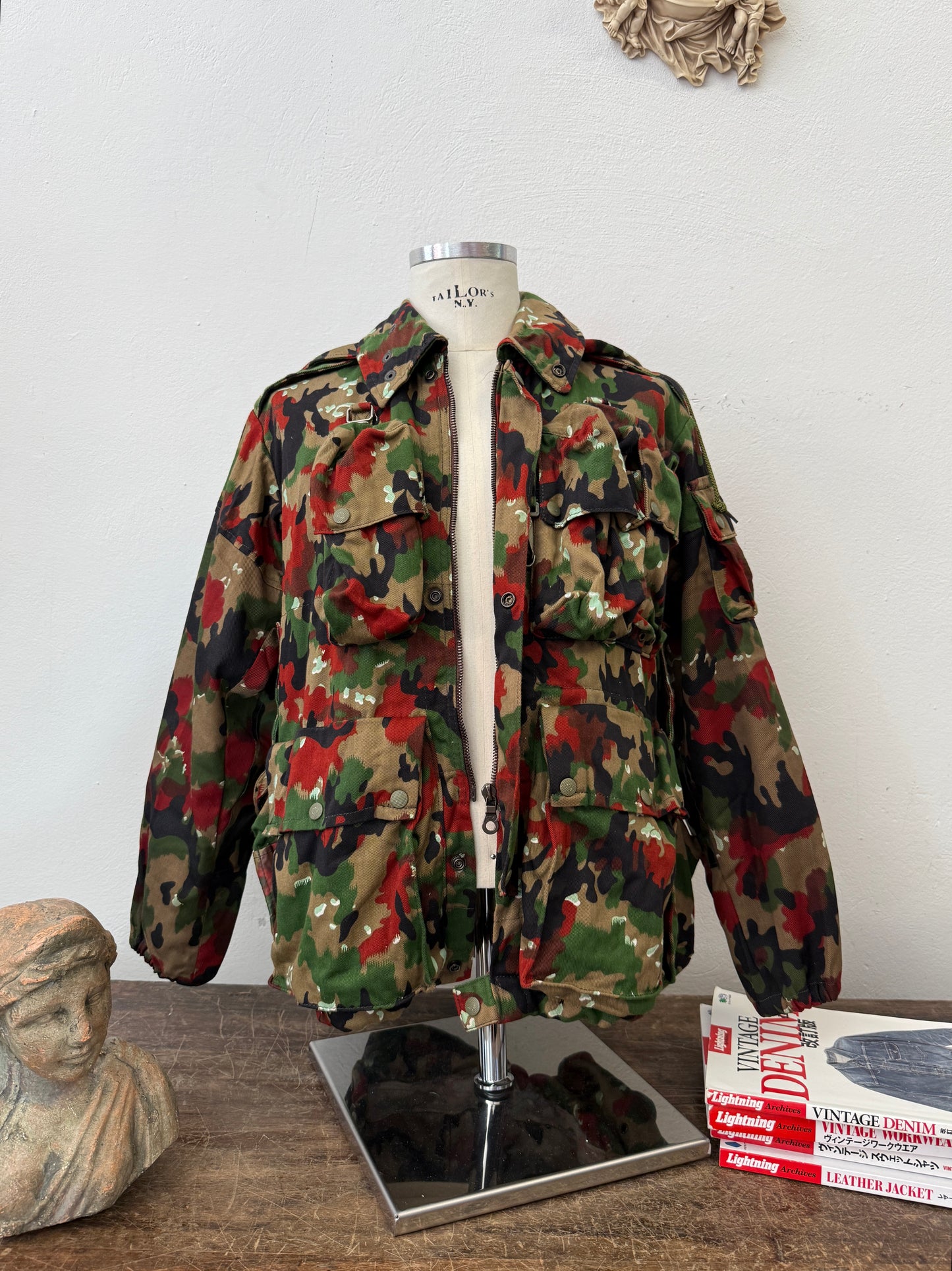 Vintage Swiss Army Camo Jacket M70 “M/L”