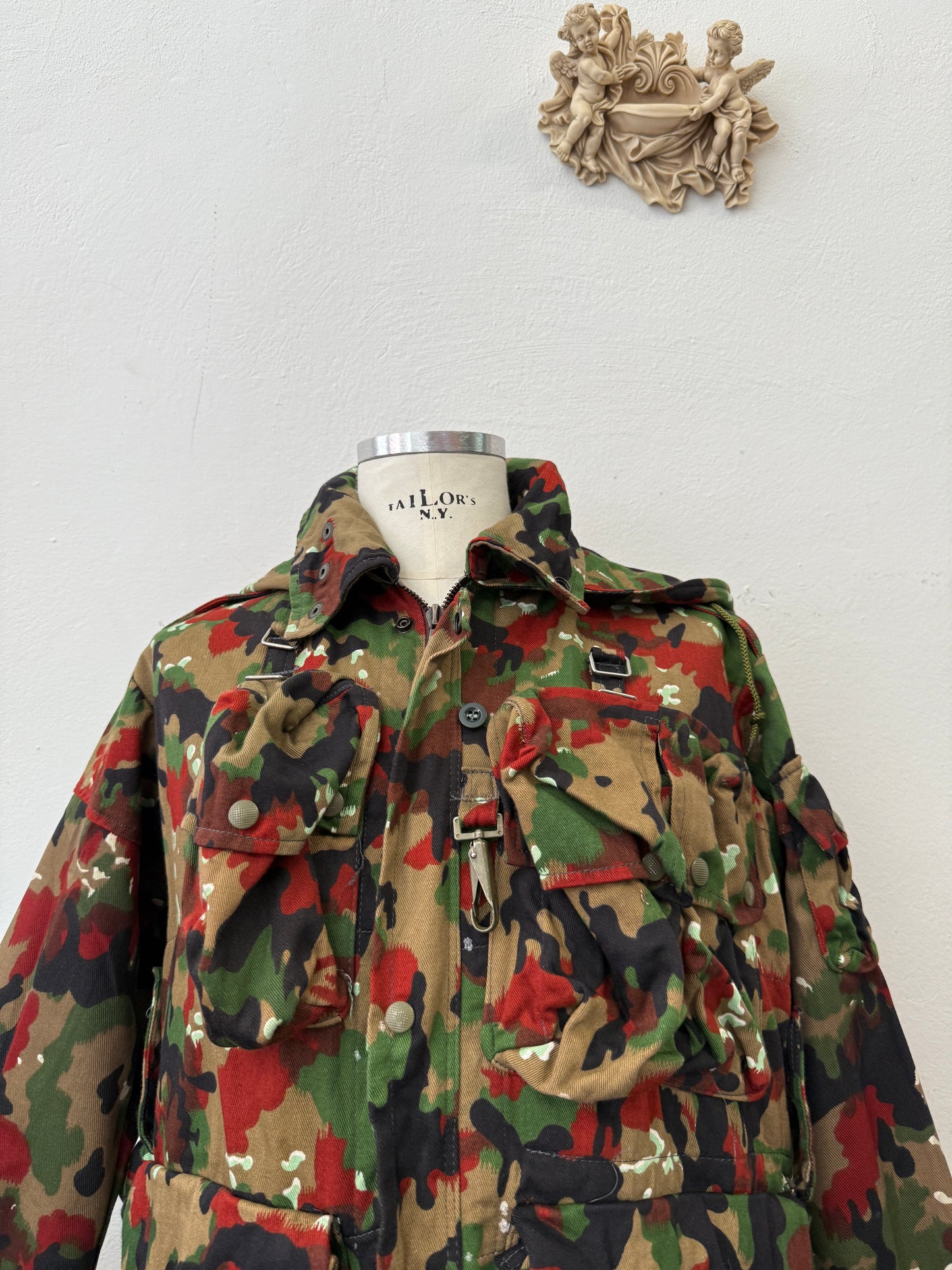 Vintage Swiss Army Camo Jacket M70 “M/L”