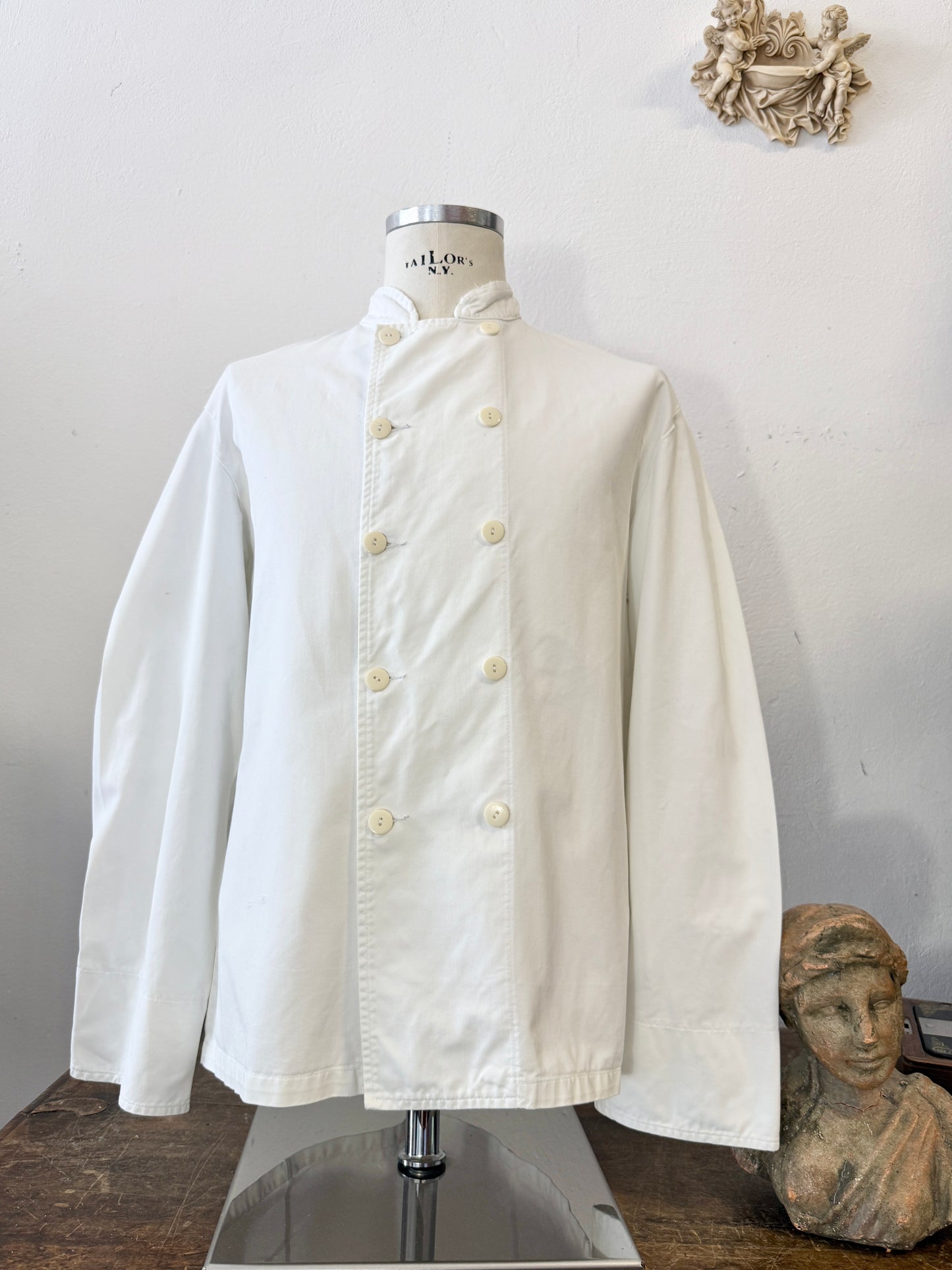 Vintage 1960s Vintage French Chef Jacket – Adolphe Lafont “L”