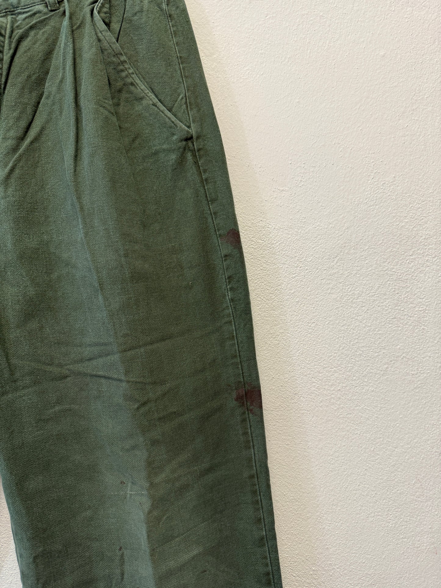 Vintage Swedish Army Fatigue Pants “W31”