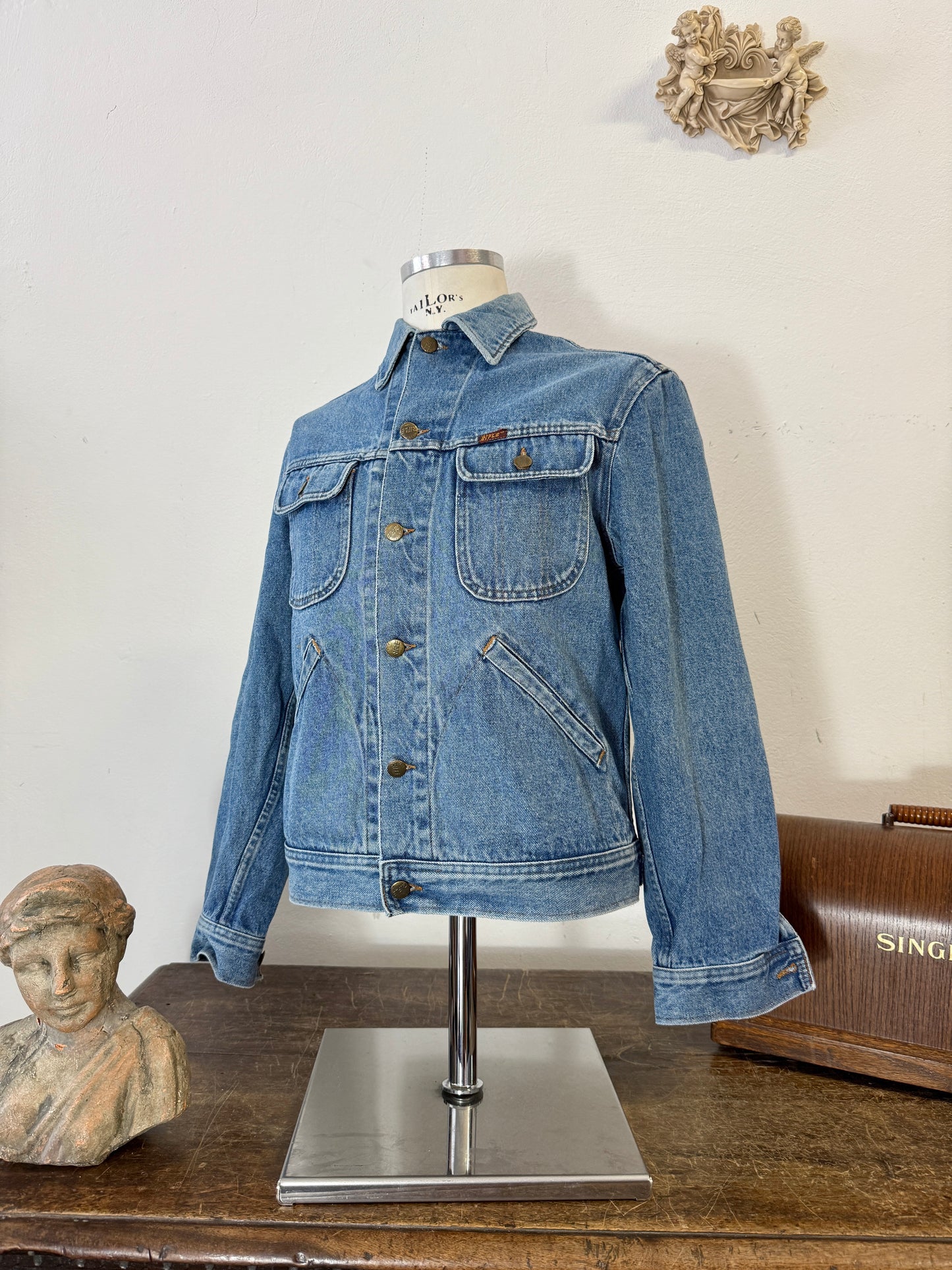 Vintage Rifle Denim Jacket “S/M”