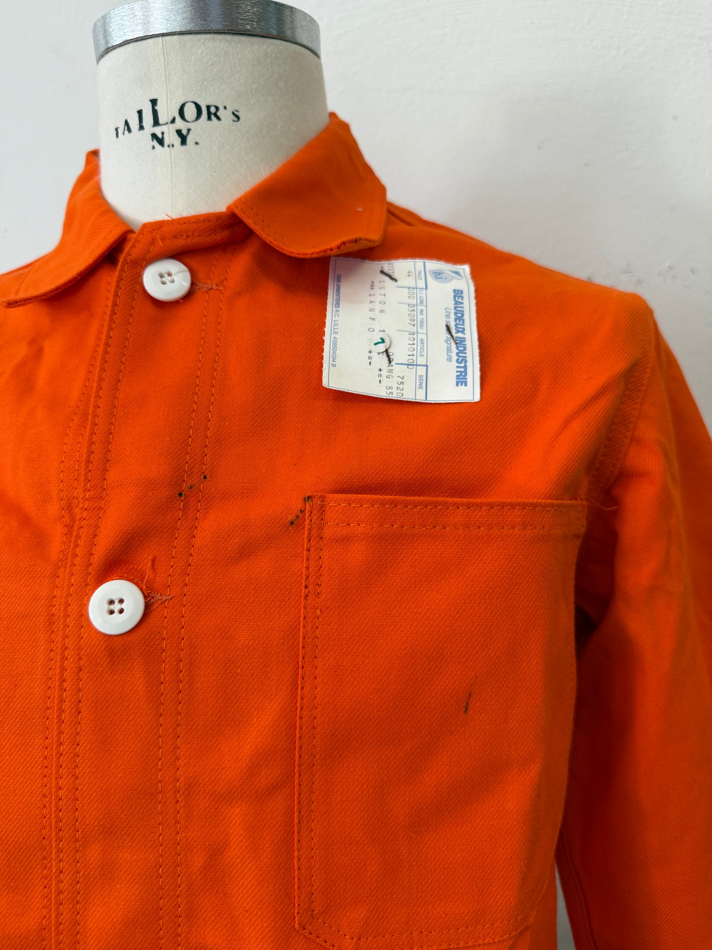 Vintage 80’s French Work Jacket “M”