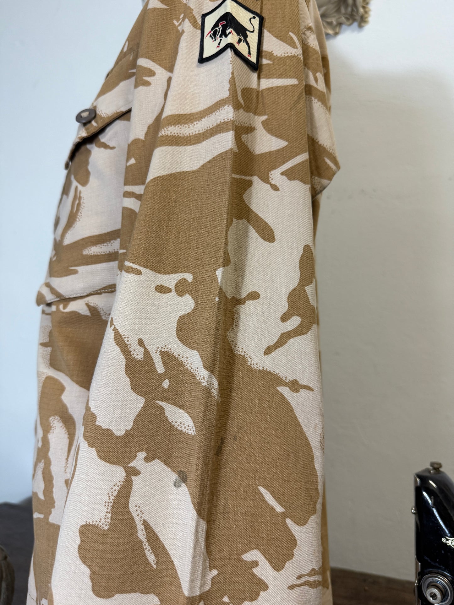 Vintage British Army Camo Jacket “M”