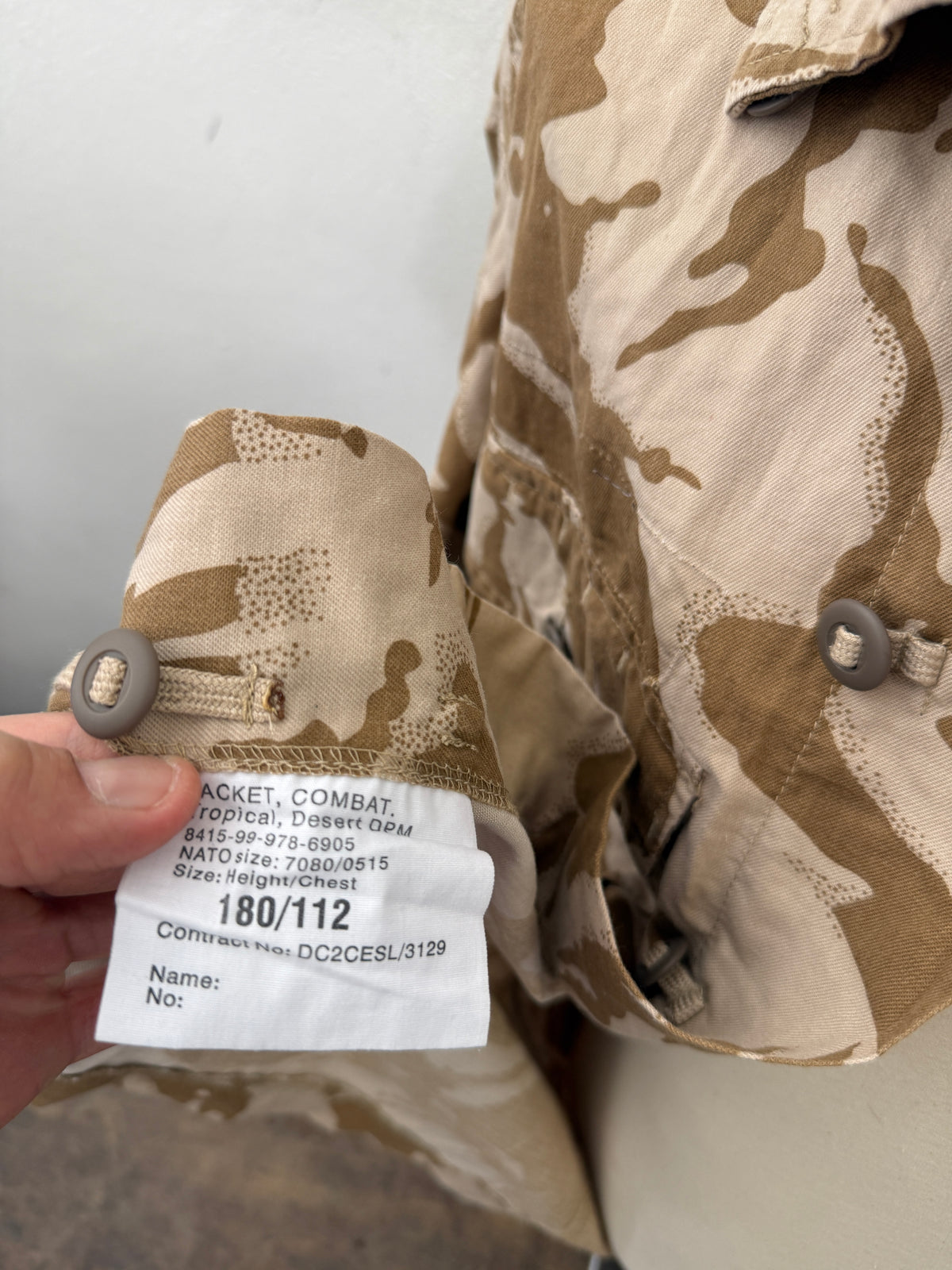 Vintage British Army Dpm Jacket “XL”