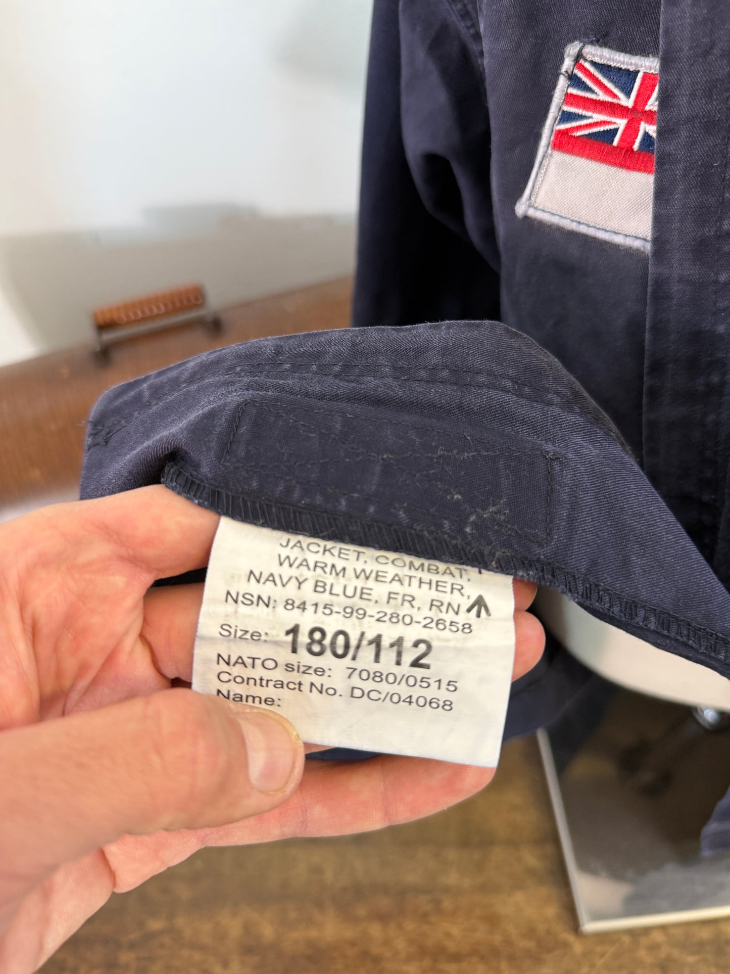 Vintage British Royal Navy Jacket “L/XL”