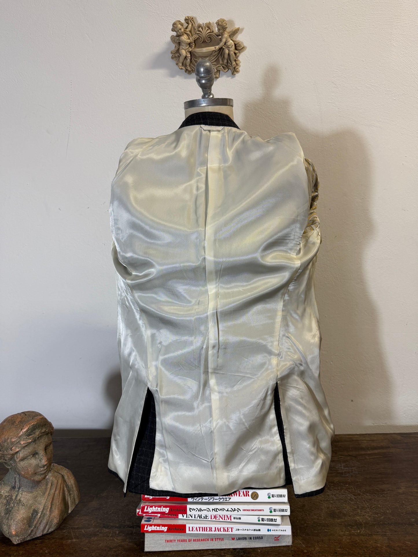 Vintage Grid Blazer “M”
