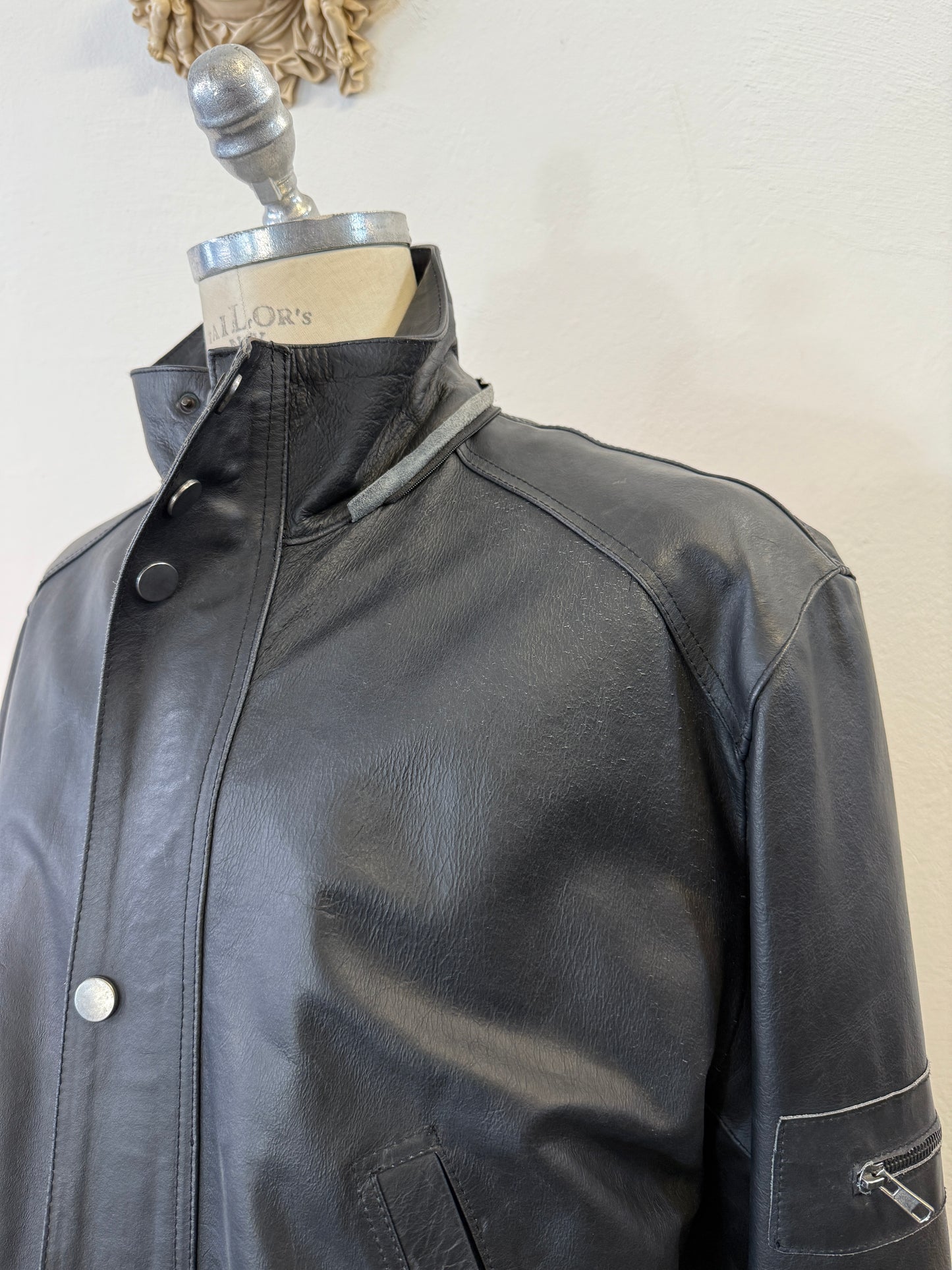 Vintage Leather Jacket “XL”