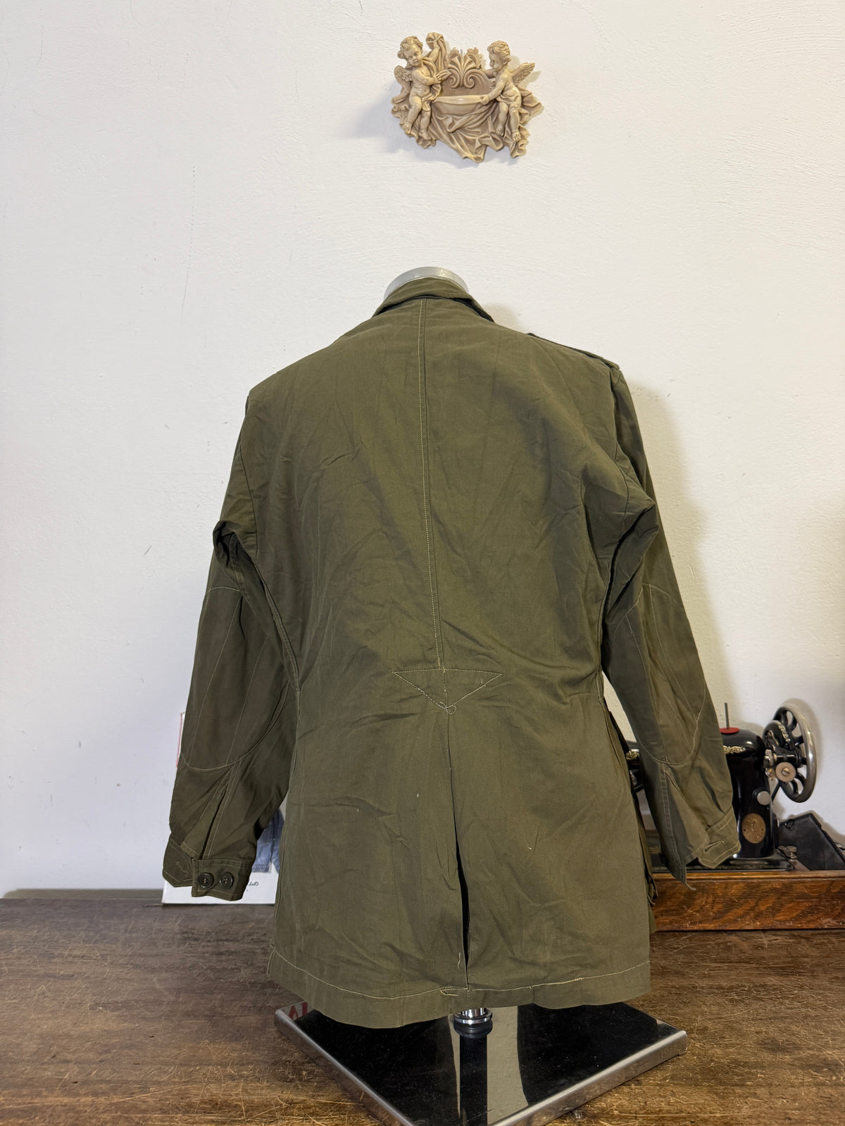 Vintage 80’s Italian Army Jacket “M” 04