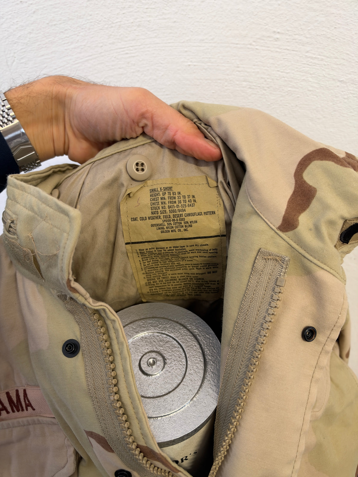 Vintage US Army M-65 Desert Field Jacket “S”