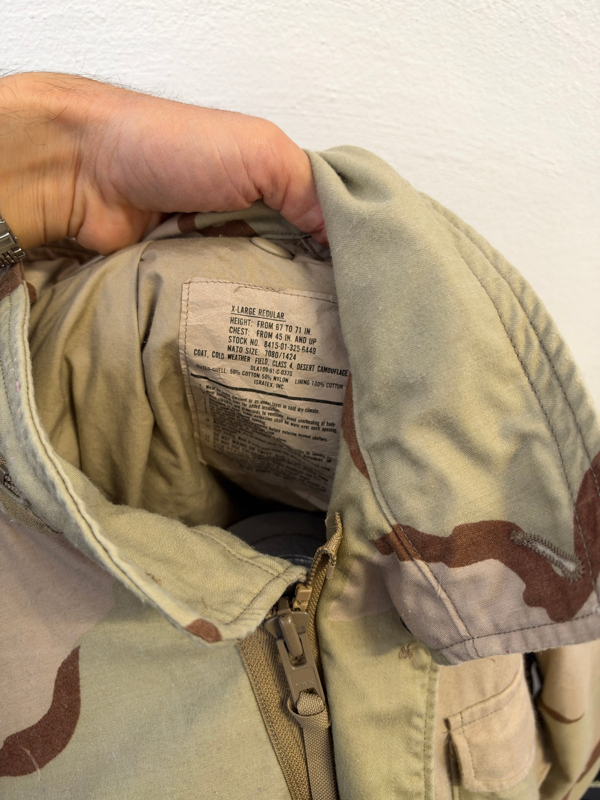 Vintage US Army M-65 Desert Field Jacket “XXL”