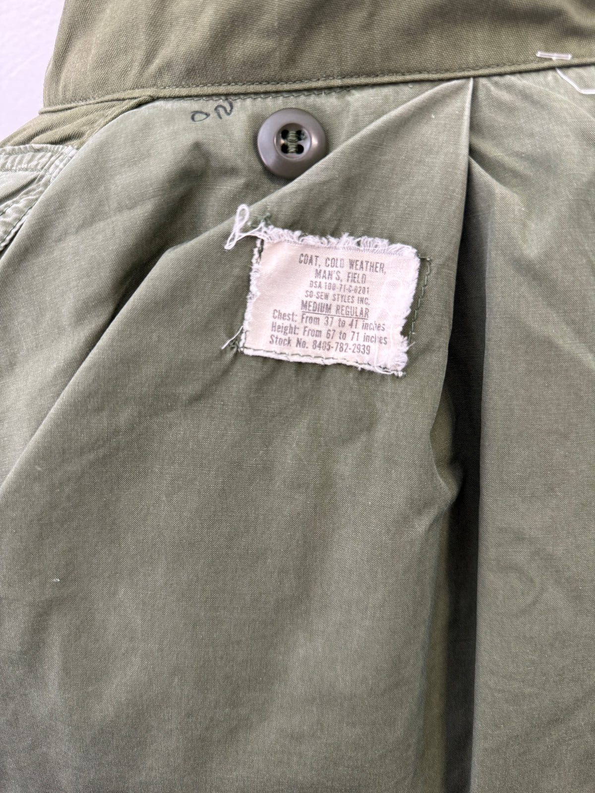 Vintage Field Jacket M65 Us Army “L”