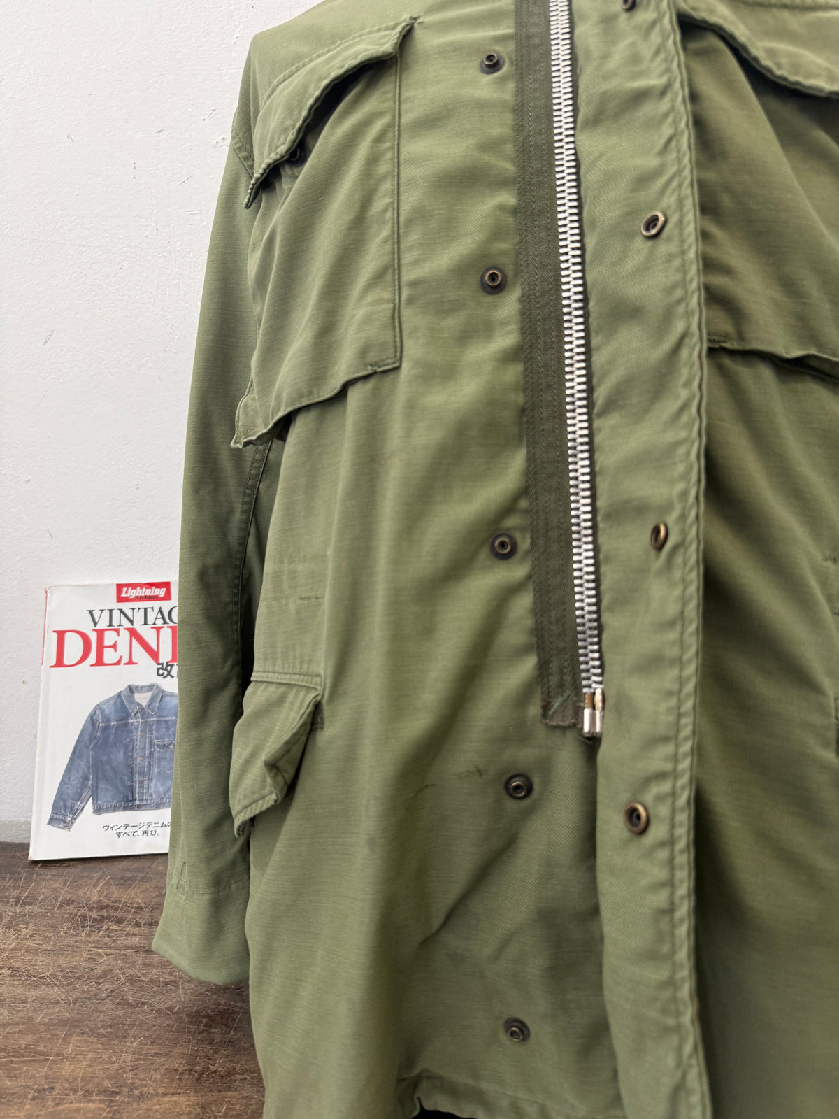 Vintage Field Jacket M65 Us Army “L”
