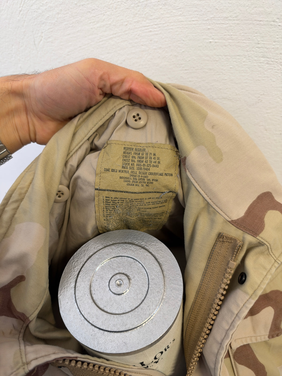 Vintage US Army M-65 Desert Field Jacket “L”