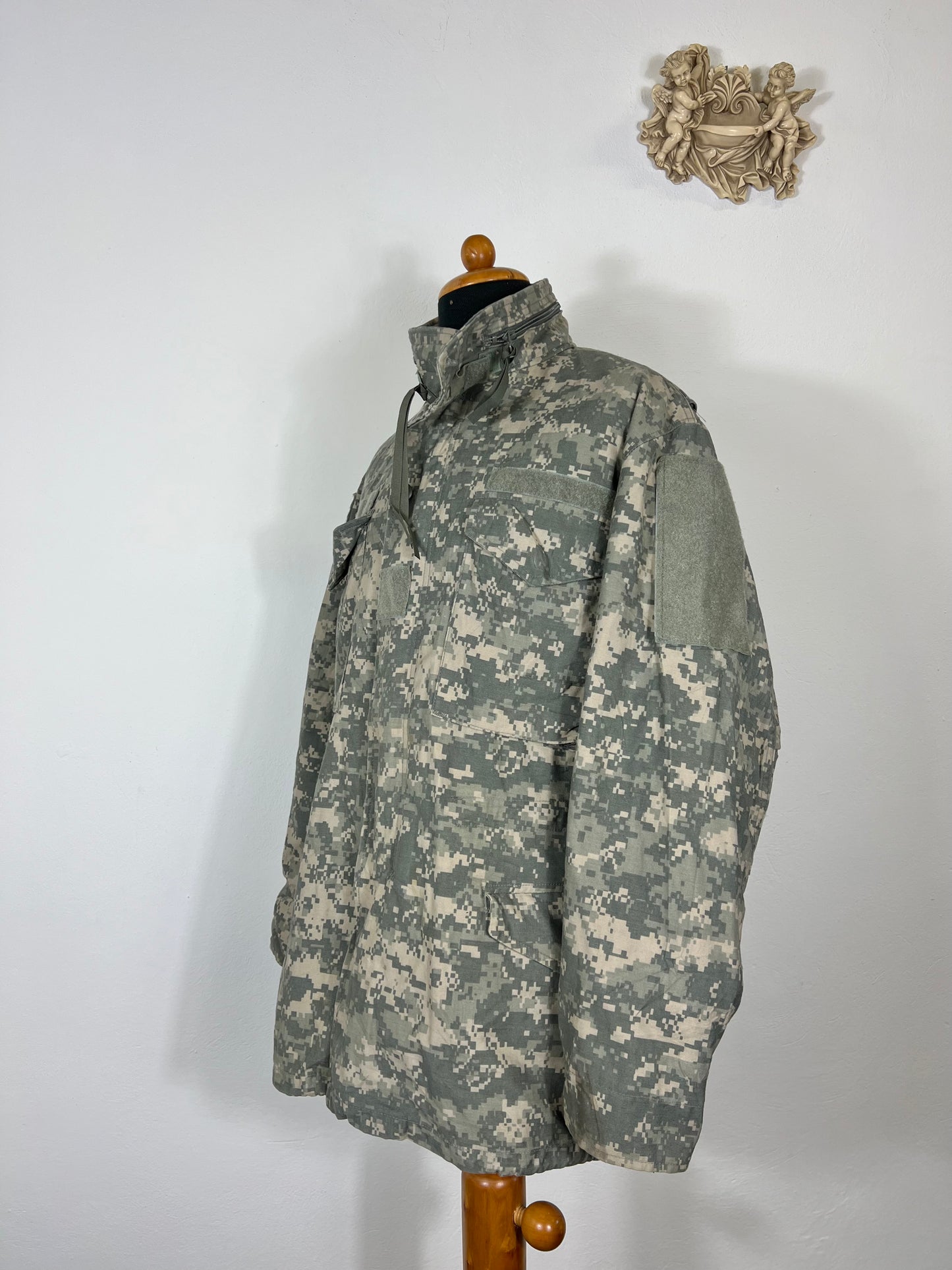 Veste de terrain vintage M-65 Camo numérique « L/XL »