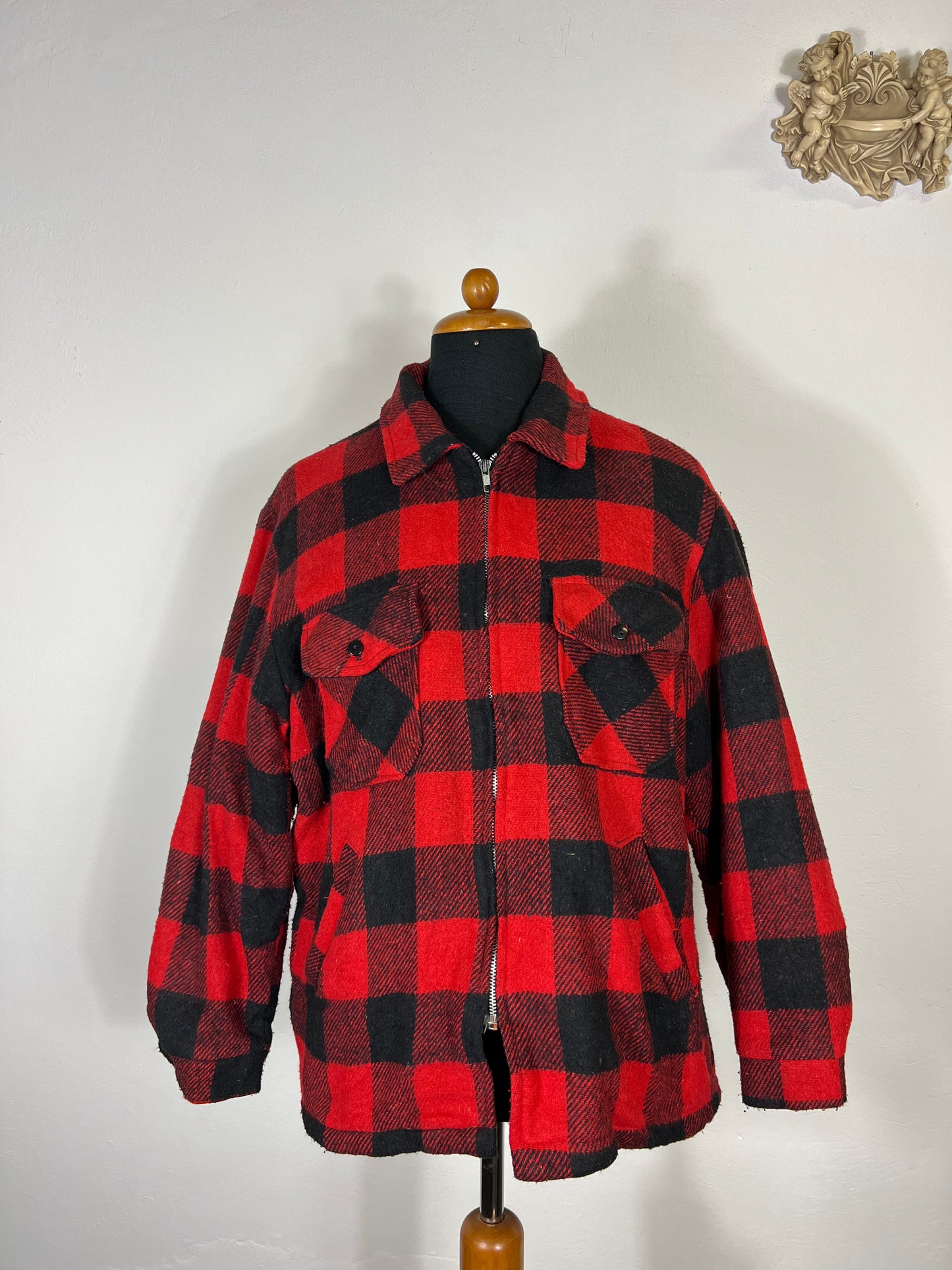 Veste de chasse vintage fabriquée aux États-Unis « M/L »