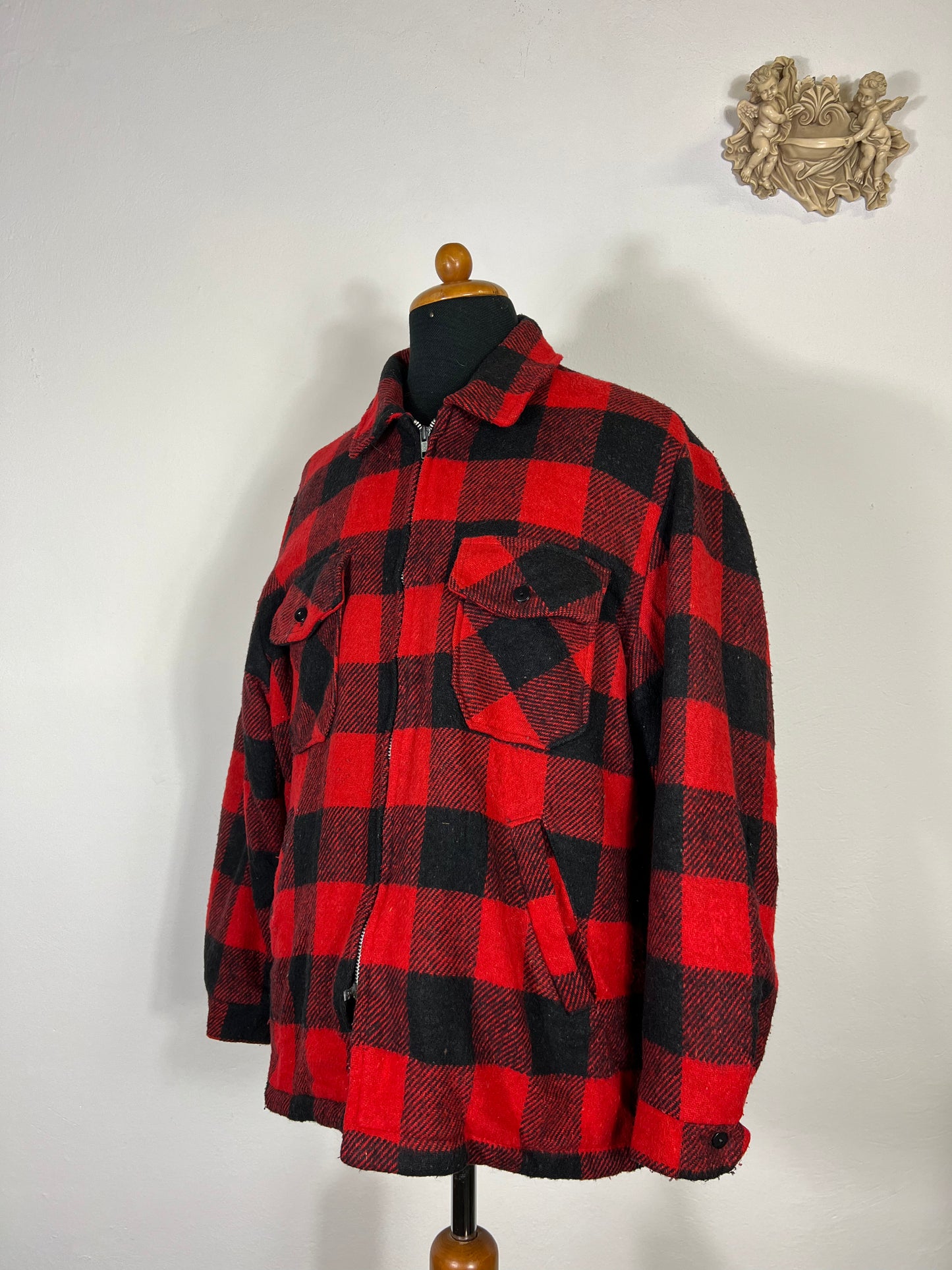 Veste de chasse vintage fabriquée aux États-Unis « M/L »