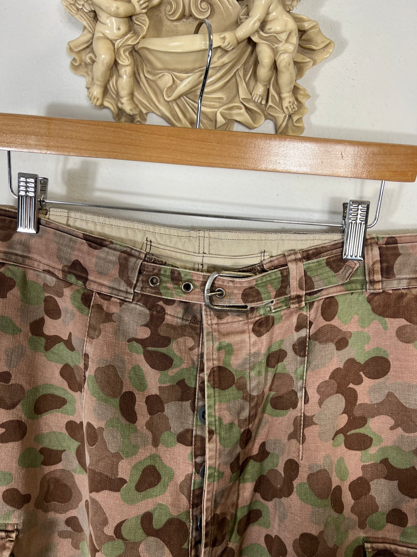Pantalon cargo camouflage vintage « W33 »