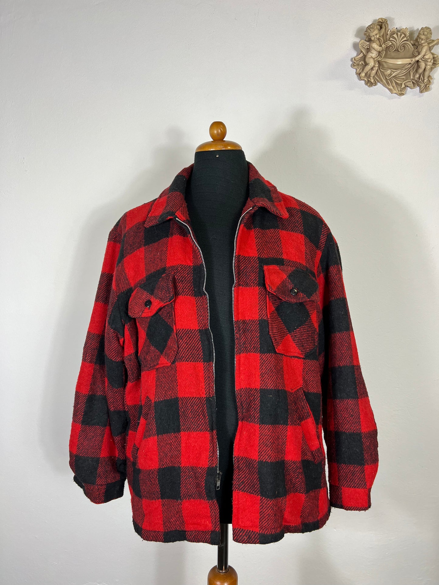 Veste de chasse vintage fabriquée aux États-Unis « M/L »