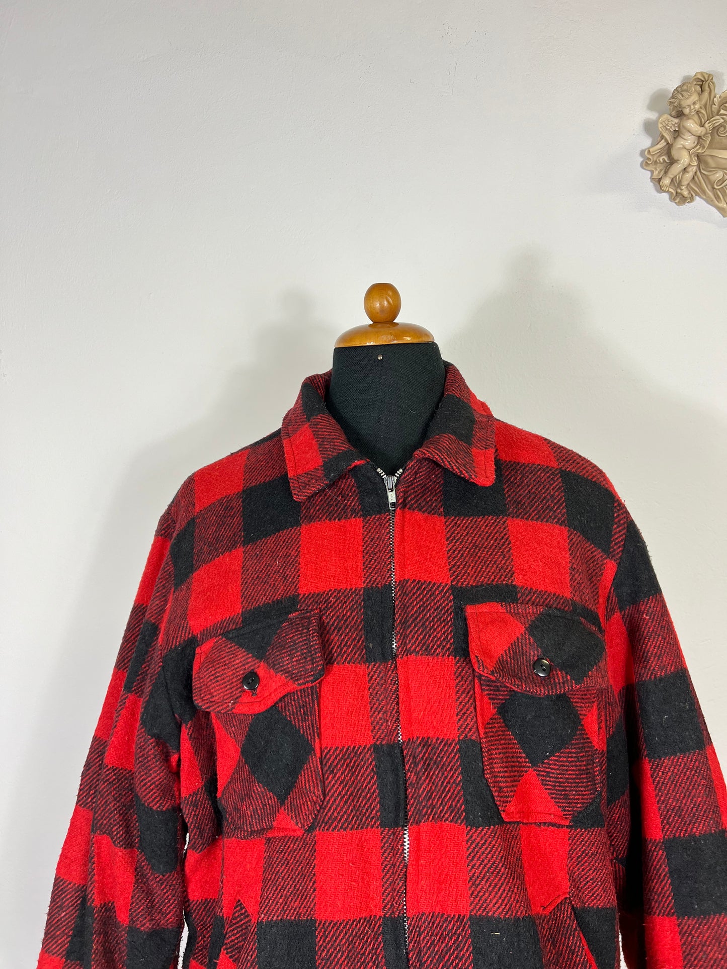 Veste de chasse vintage fabriquée aux États-Unis « M/L »