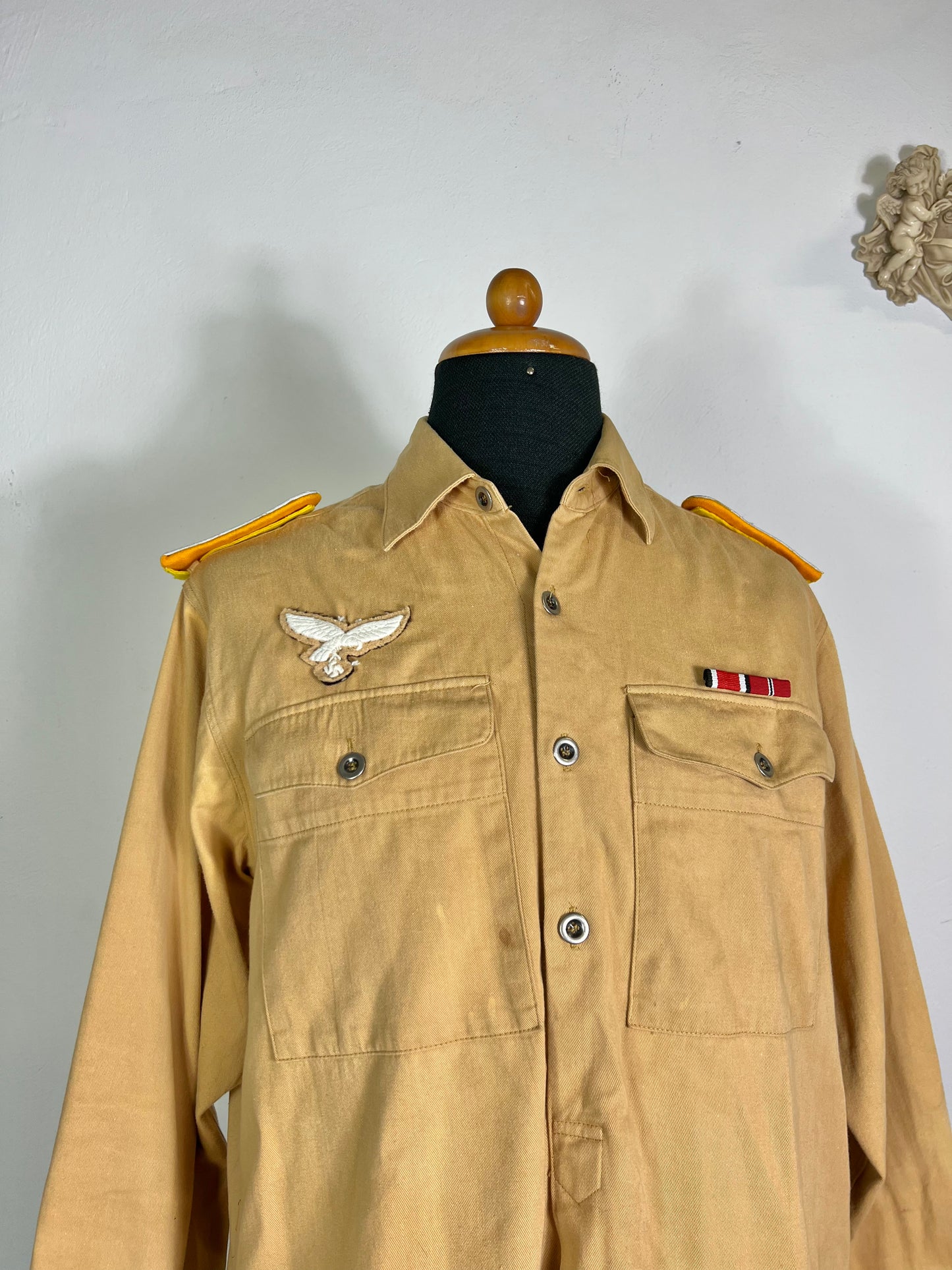 Vintage German Army Shirt 40's “S/M”