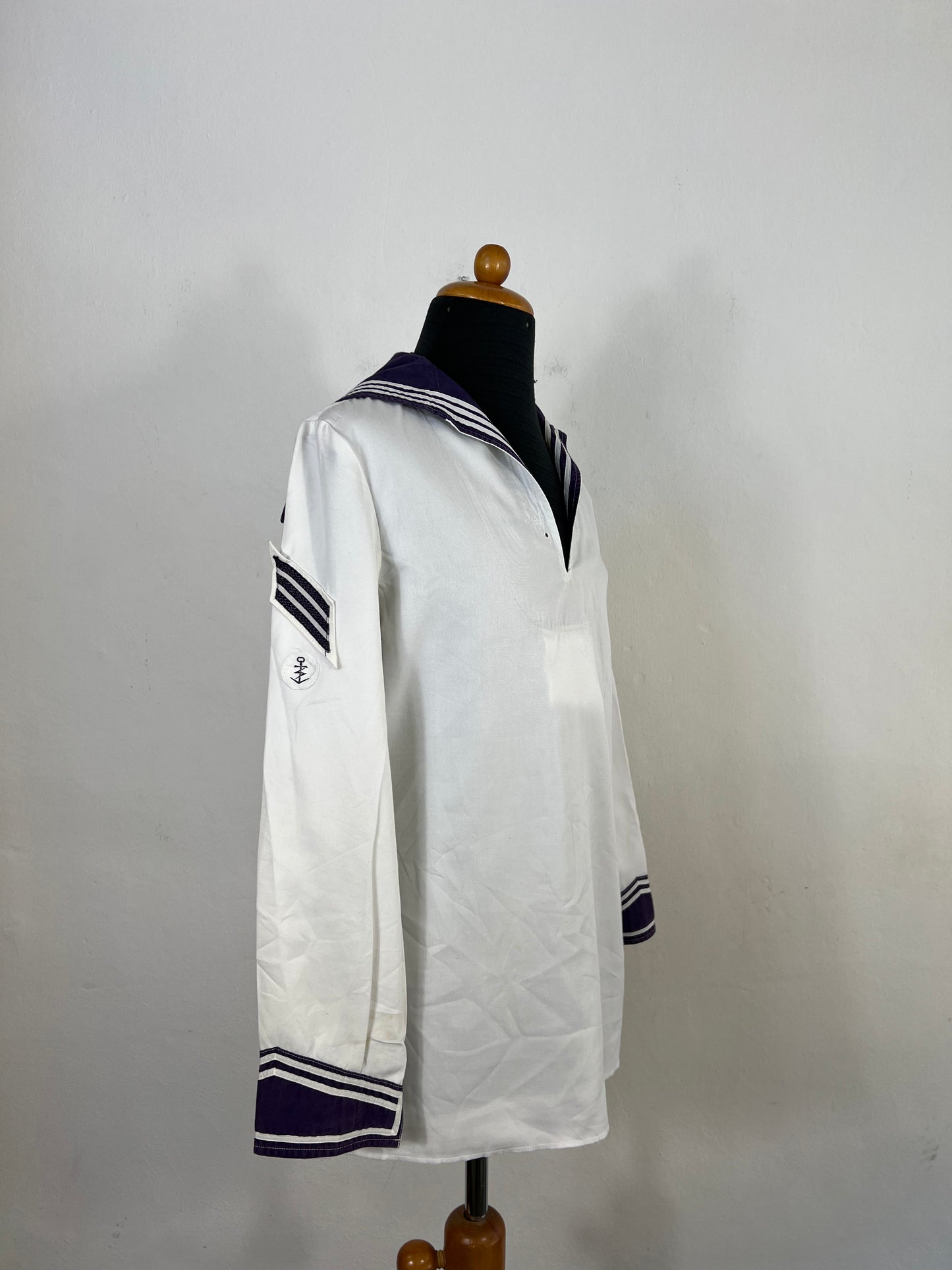 Chemise vintage de la marine allemande « S »