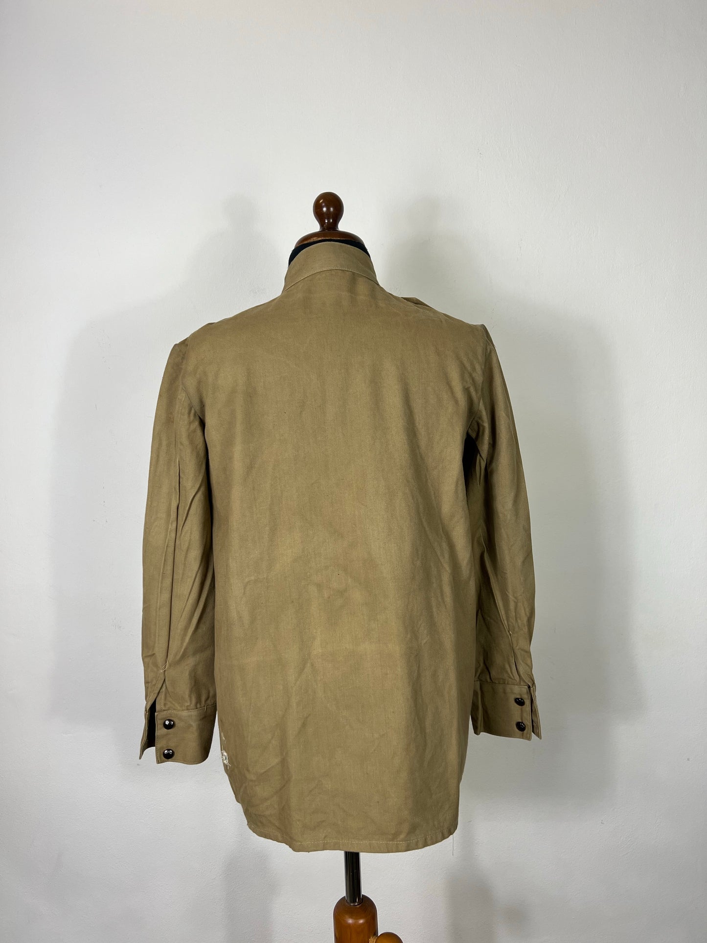 Chemise militaire bulgare vintage des années 50 « M »
