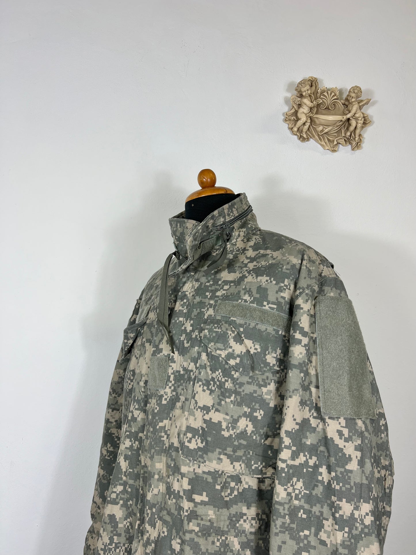 Veste de terrain vintage M-65 Camo numérique « L/XL »