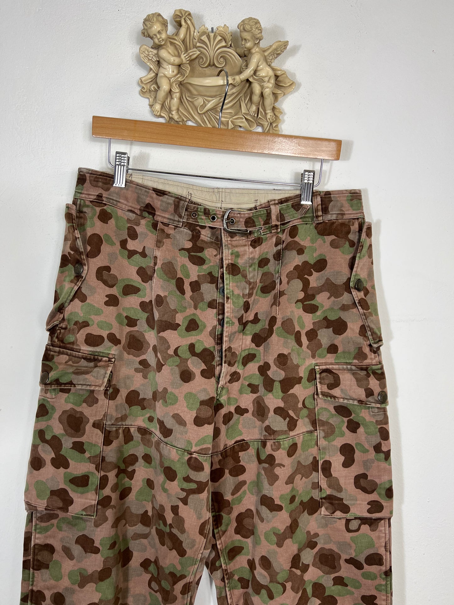 Pantalon cargo camouflage vintage « W33 »