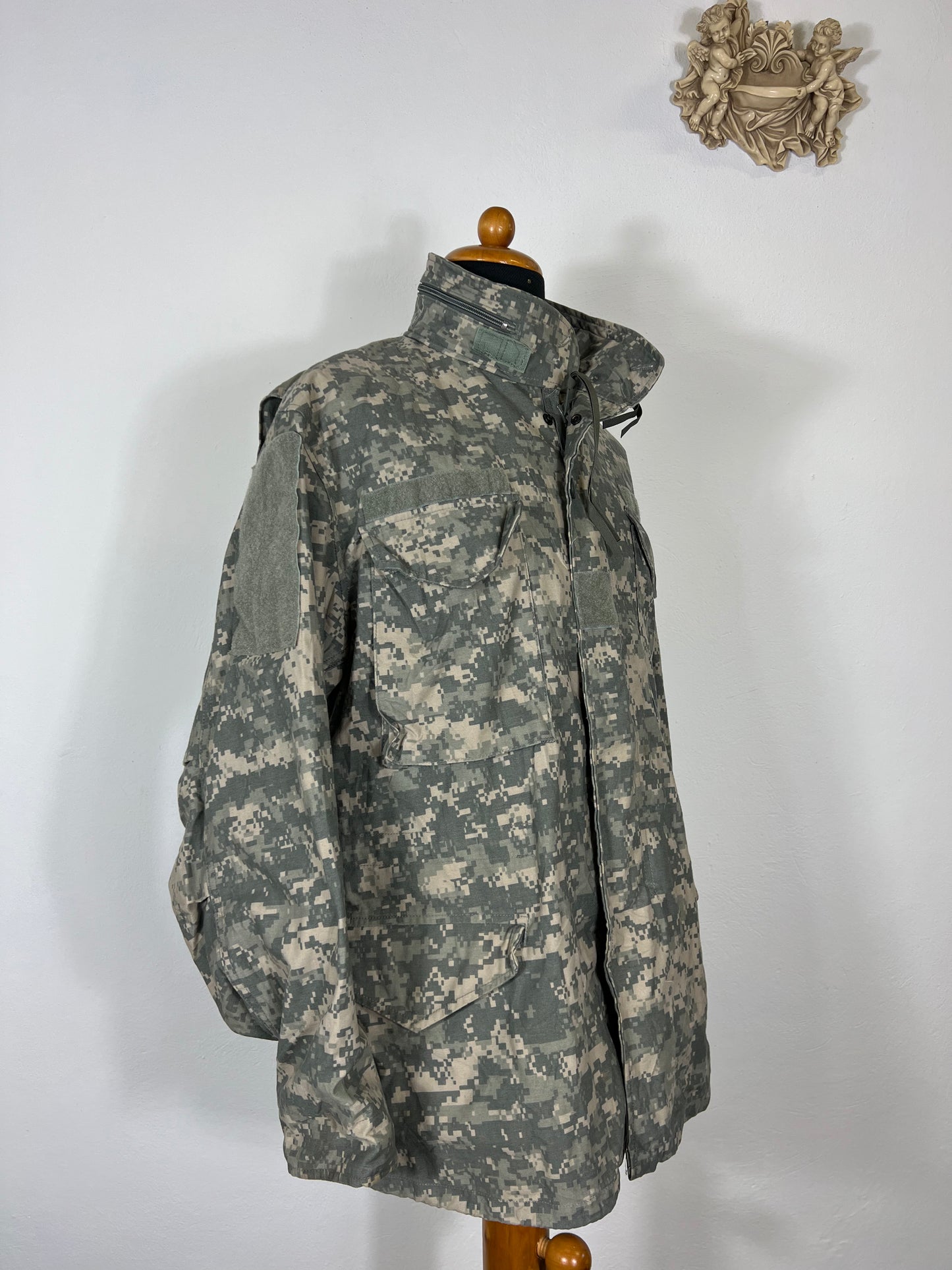 Veste de terrain vintage M-65 Camo numérique « L/XL »