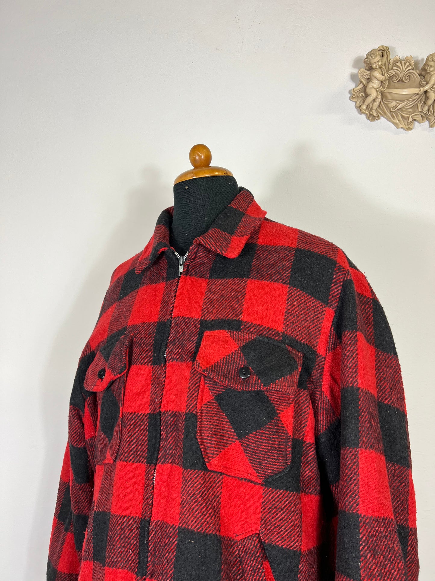 Veste de chasse vintage fabriquée aux États-Unis « M/L »