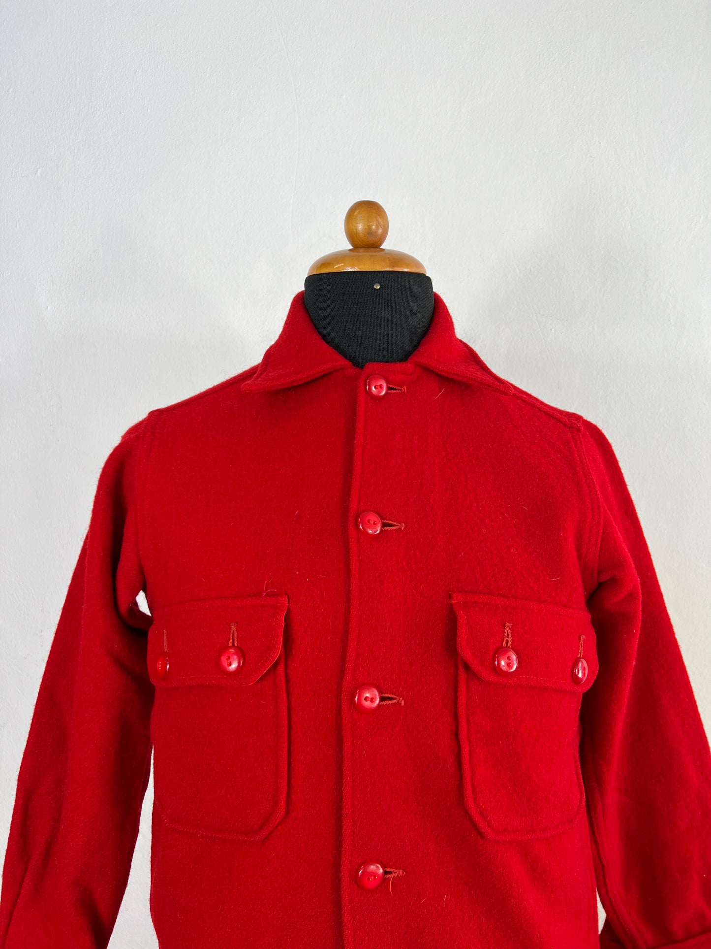 Veste en laine vintage Woman Boy Scout Made in USA années 60 « XS »