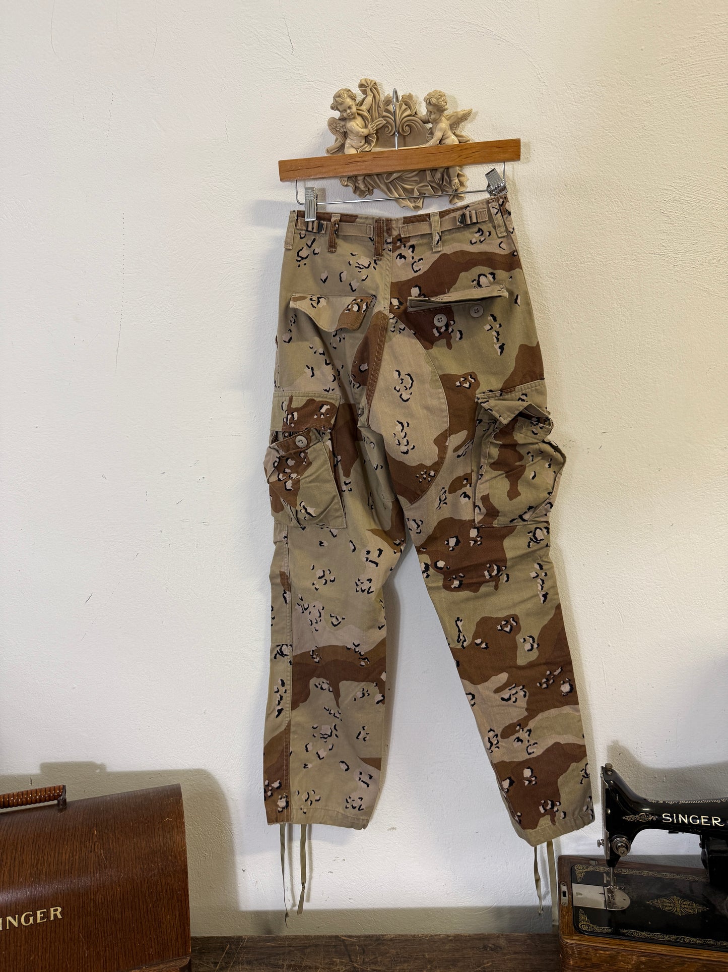 Vintage Desert Chocolate Cargo Pants Us Army “W24”